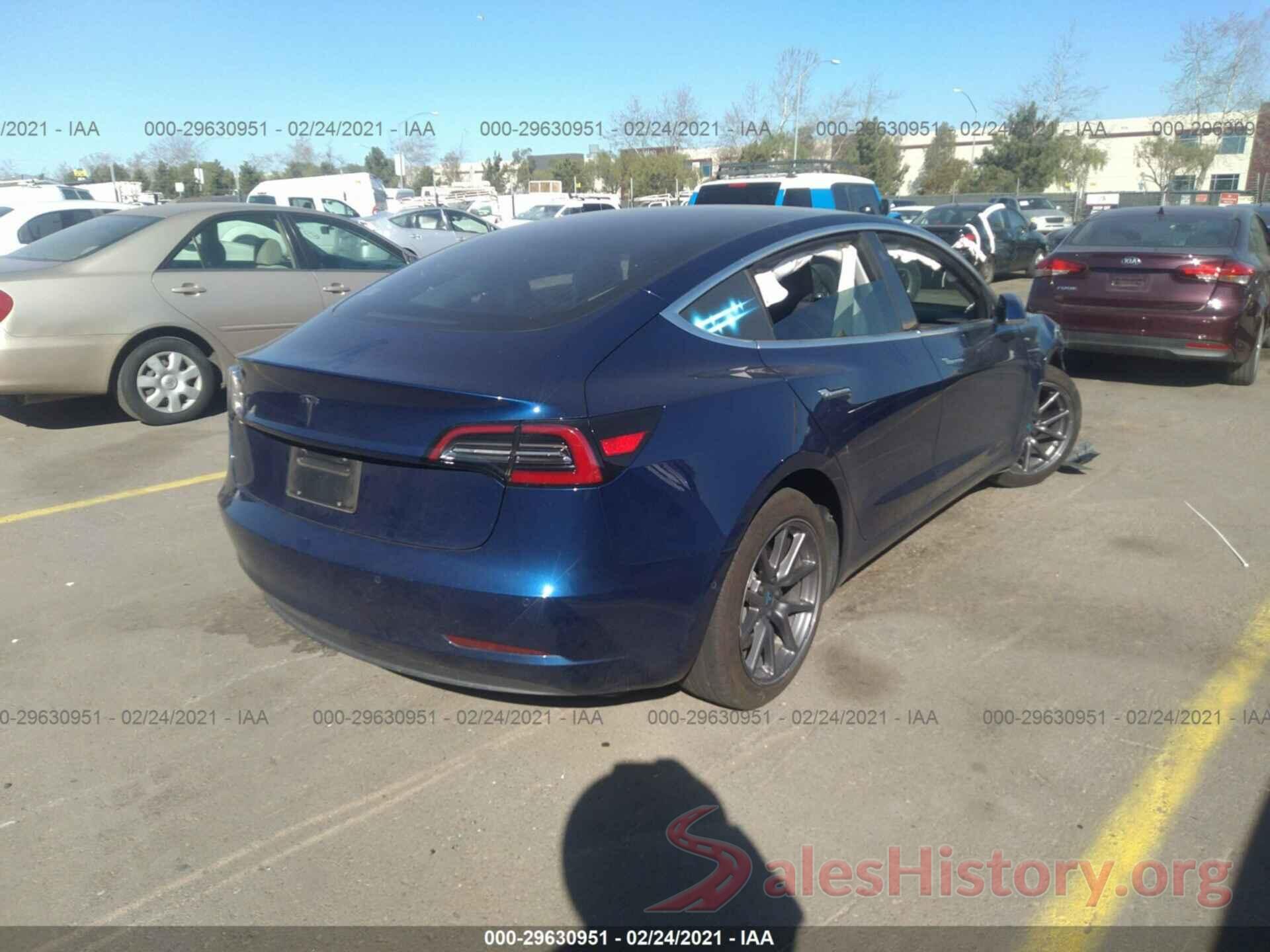 5YJ3E1EA8KF309239 2019 TESLA MODEL 3