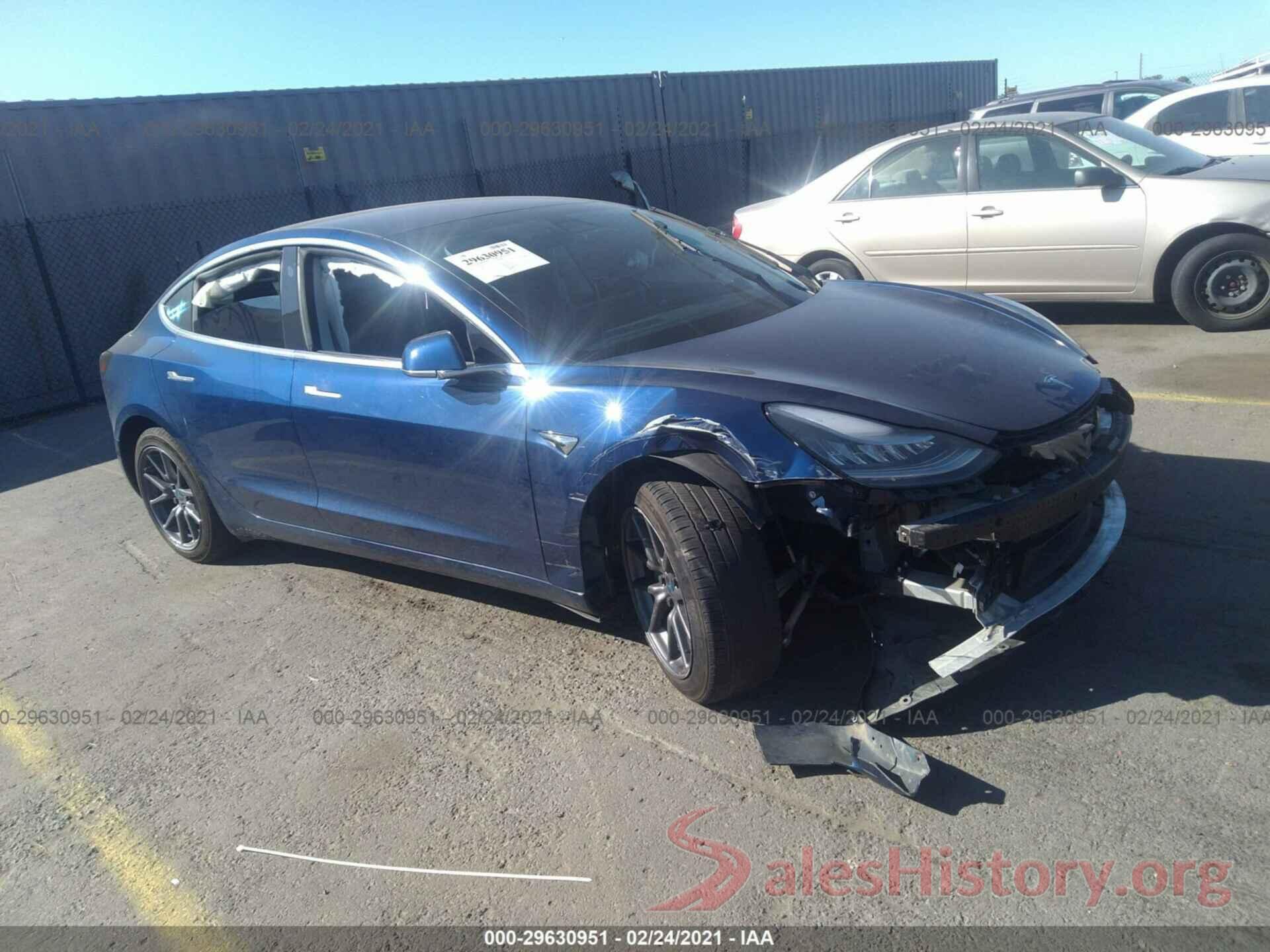 5YJ3E1EA8KF309239 2019 TESLA MODEL 3