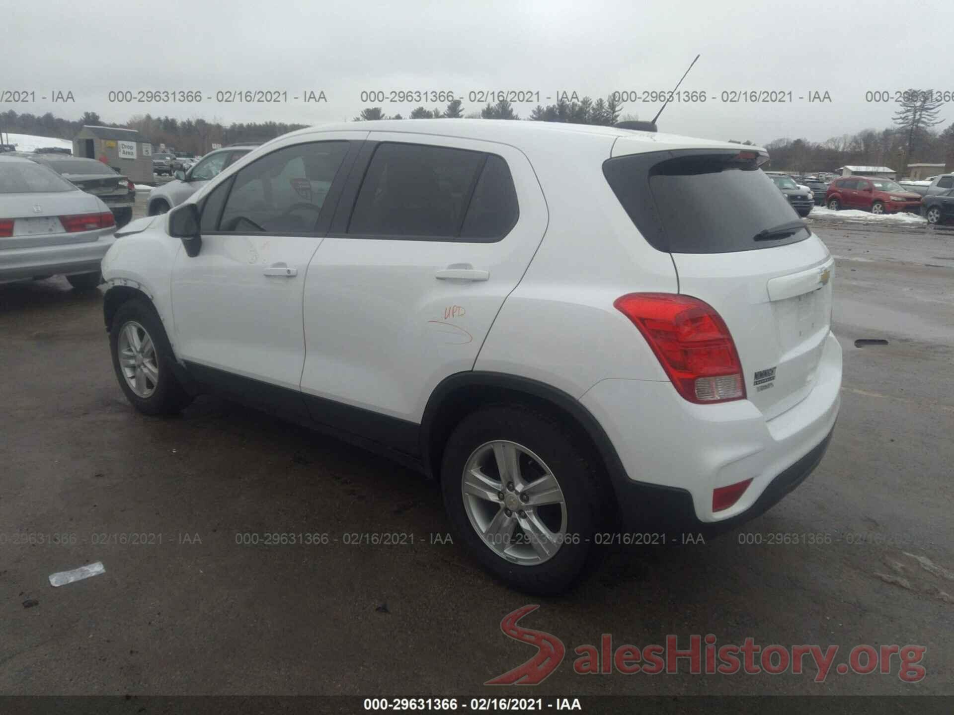 3GNCJKSBXLL112503 2020 CHEVROLET TRAX