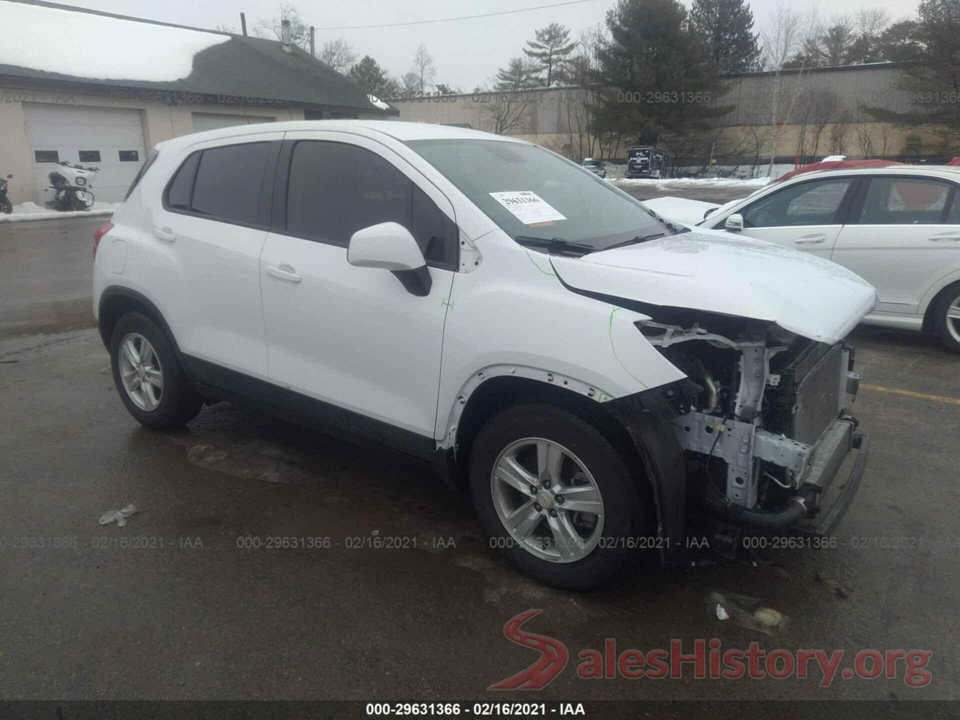 3GNCJKSBXLL112503 2020 CHEVROLET TRAX