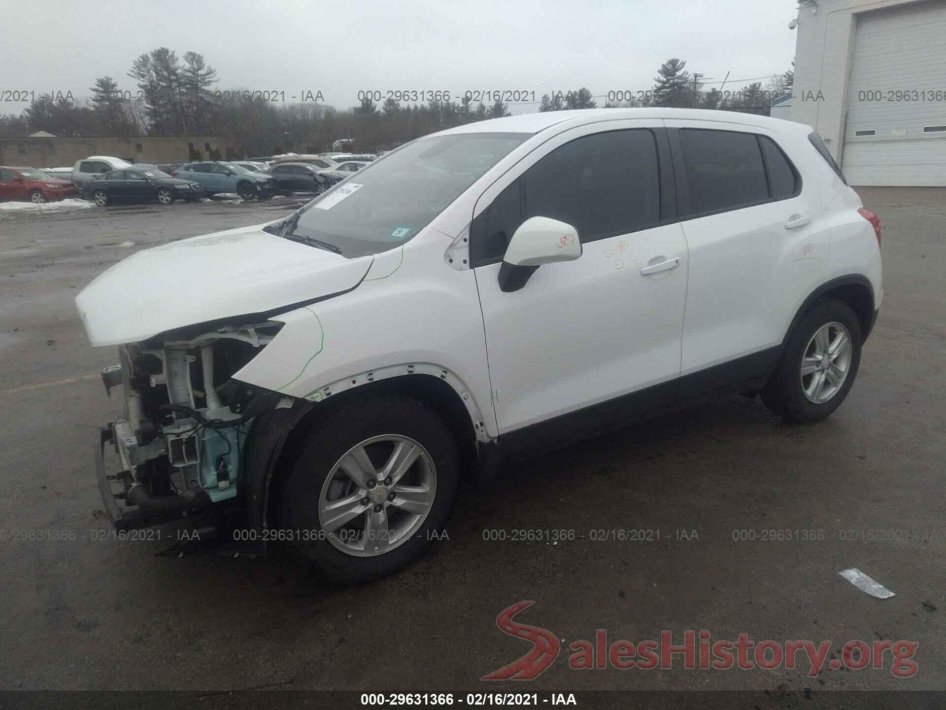 3GNCJKSBXLL112503 2020 CHEVROLET TRAX