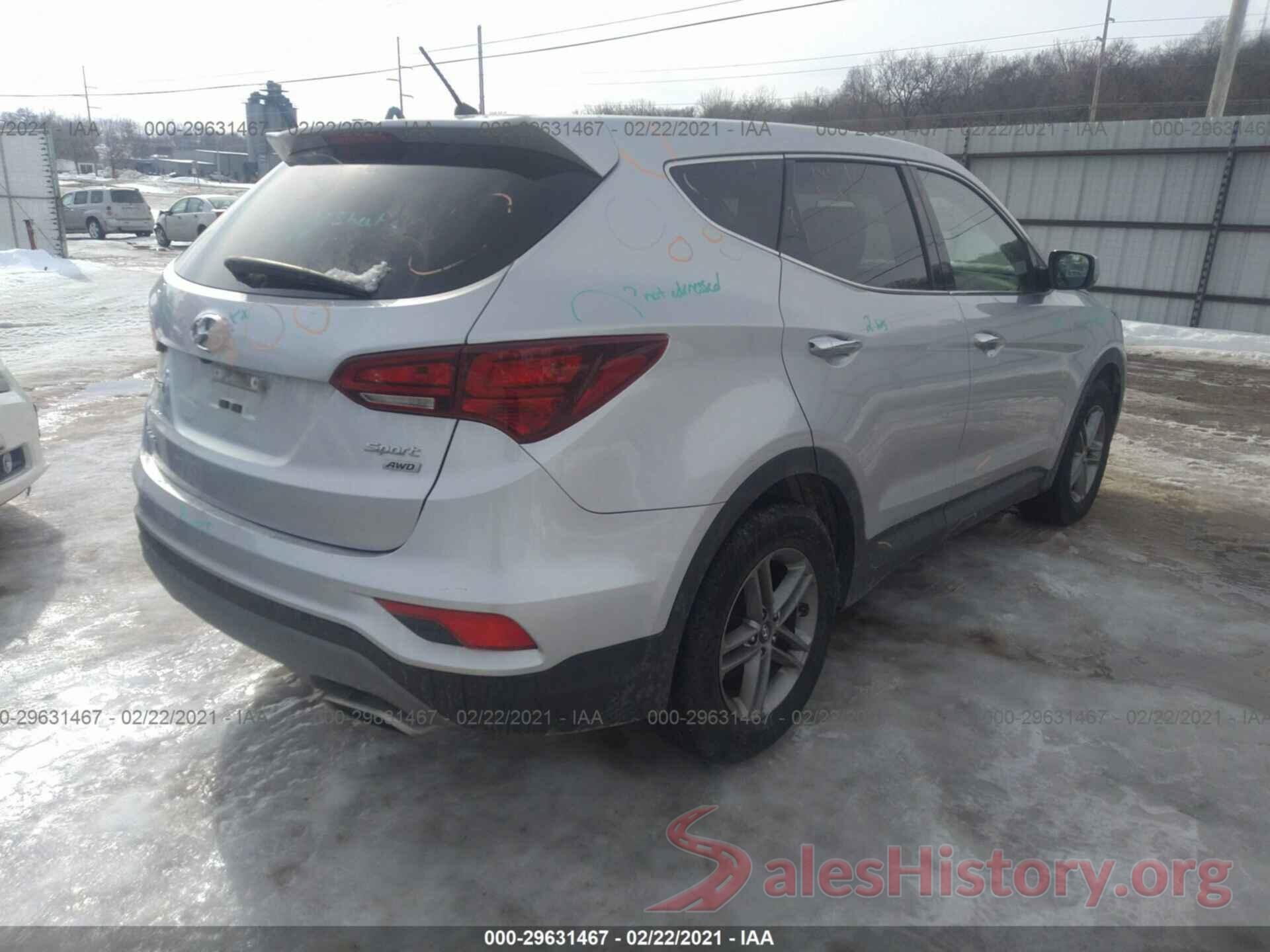 5XYZTDLB8JG546379 2018 HYUNDAI SANTA FE SPORT