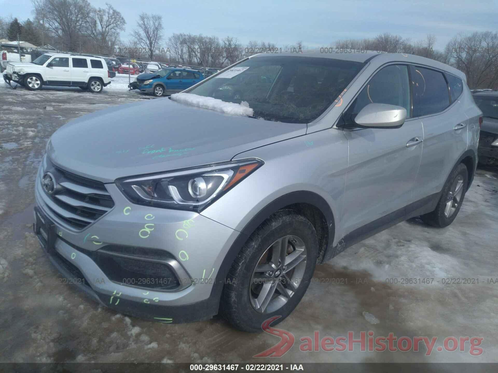 5XYZTDLB8JG546379 2018 HYUNDAI SANTA FE SPORT