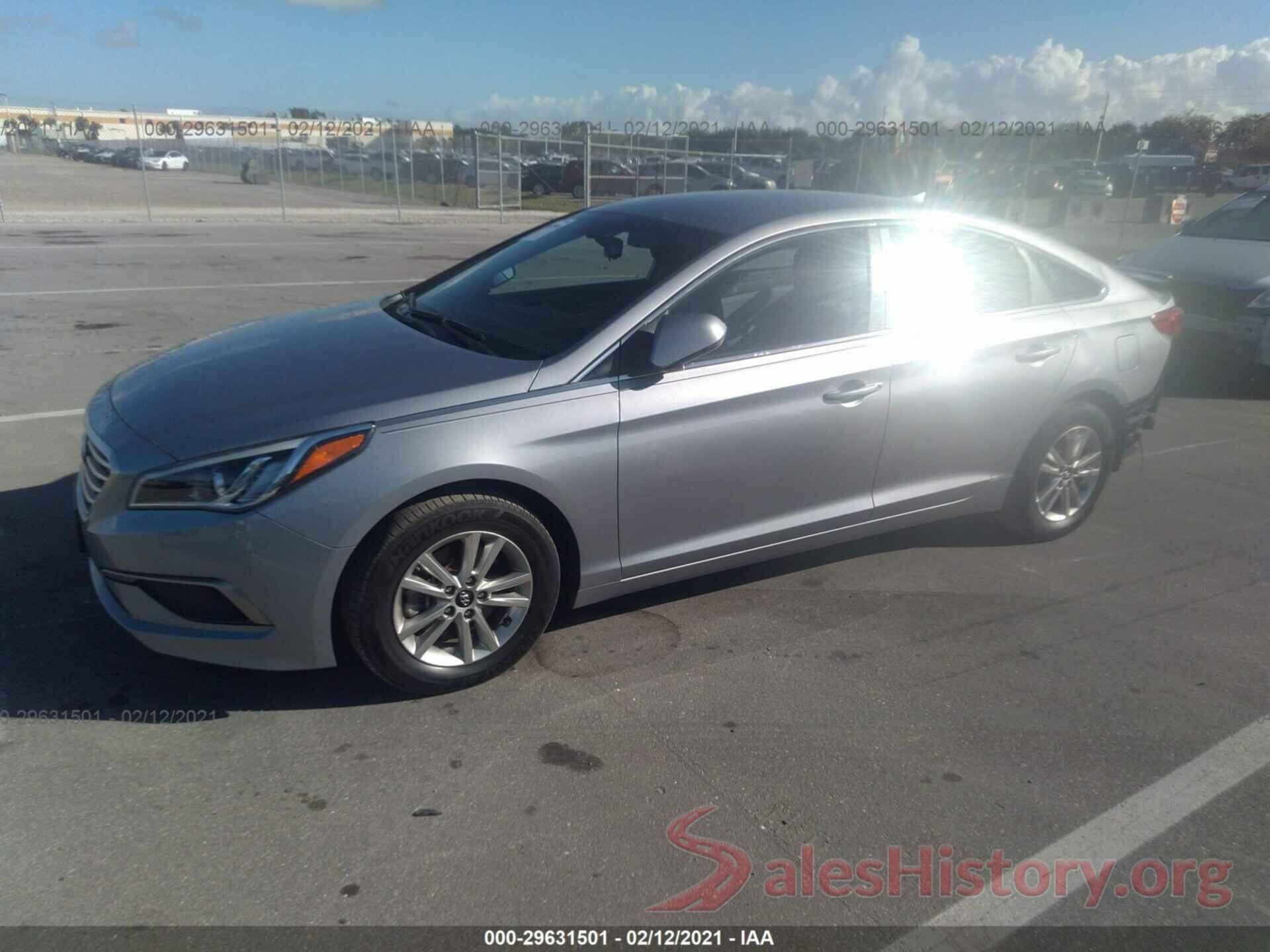 5NPE24AFXGH279979 2016 HYUNDAI SONATA