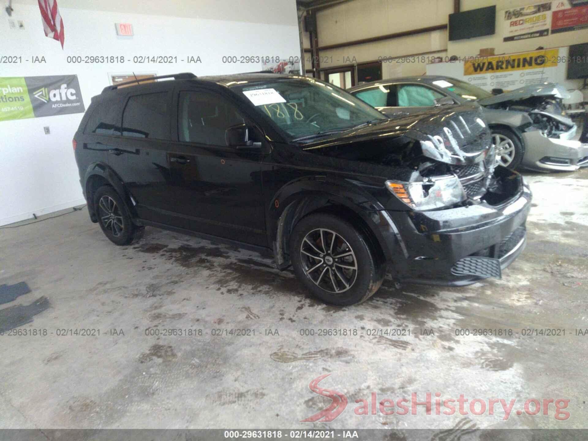 3C4PDCAB0JT236575 2018 DODGE JOURNEY