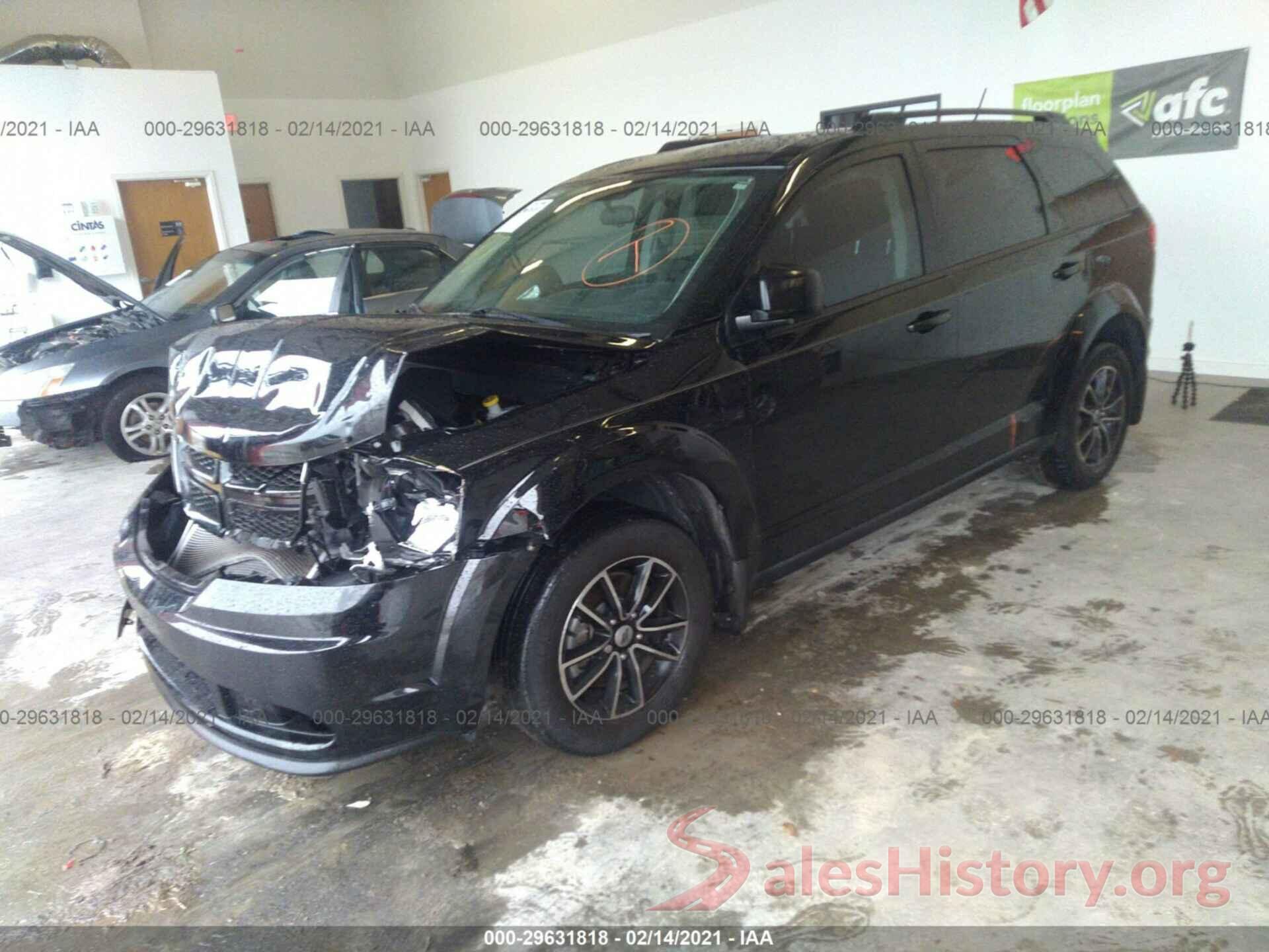 3C4PDCAB0JT236575 2018 DODGE JOURNEY