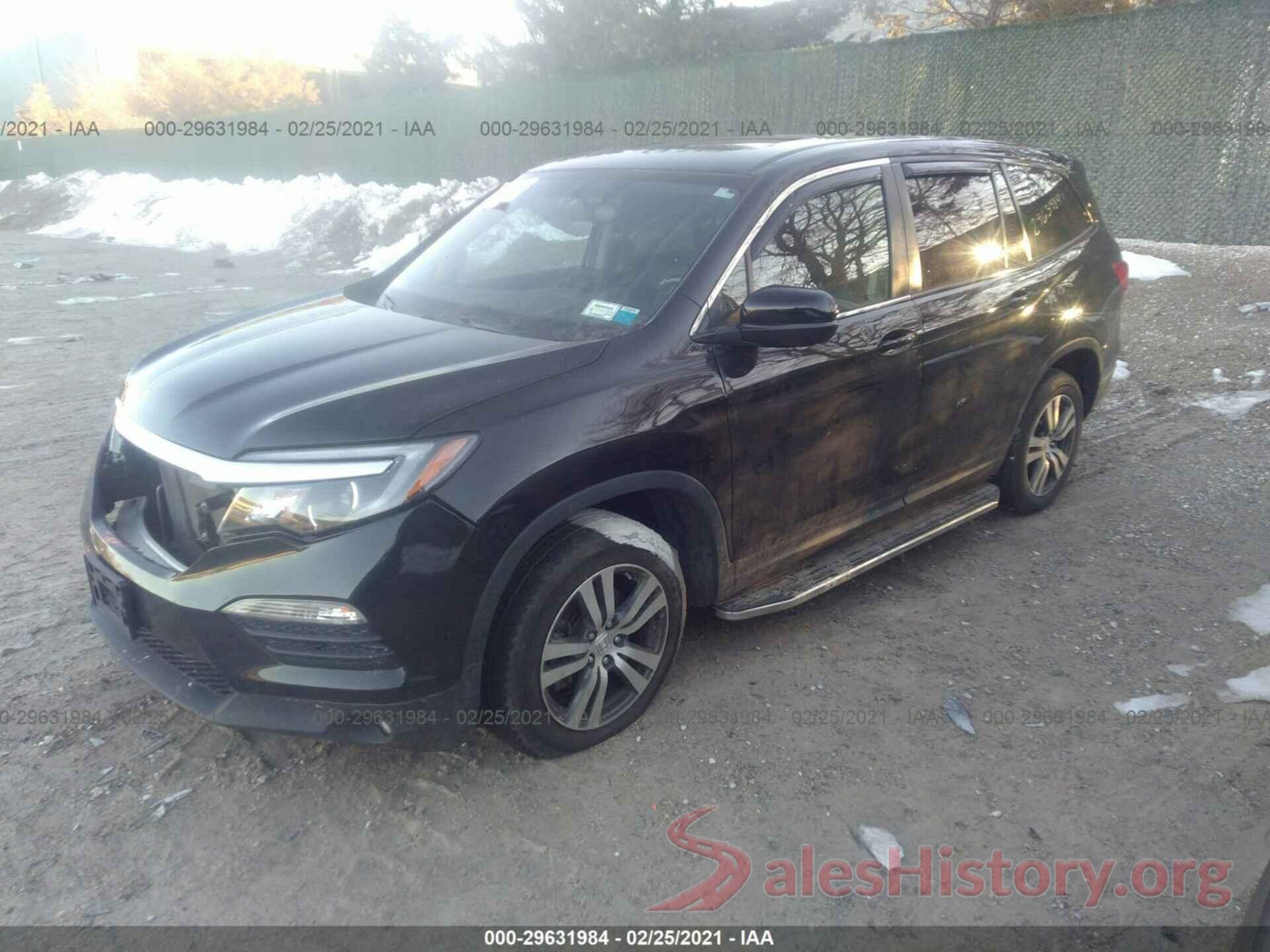 5FNYF6H57HB063792 2017 HONDA PILOT