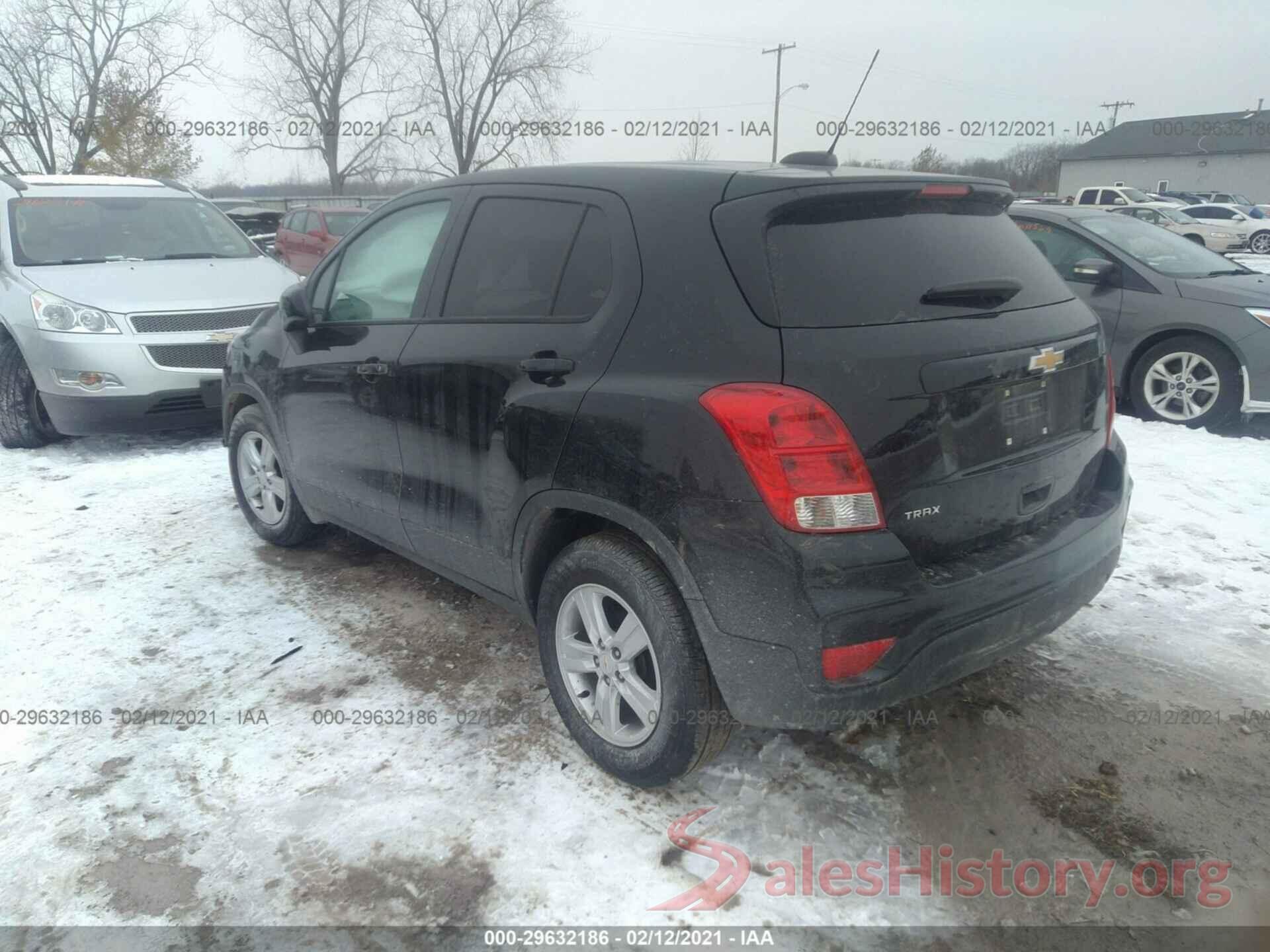 KL7CJKSB3LB031625 2020 CHEVROLET TRAX