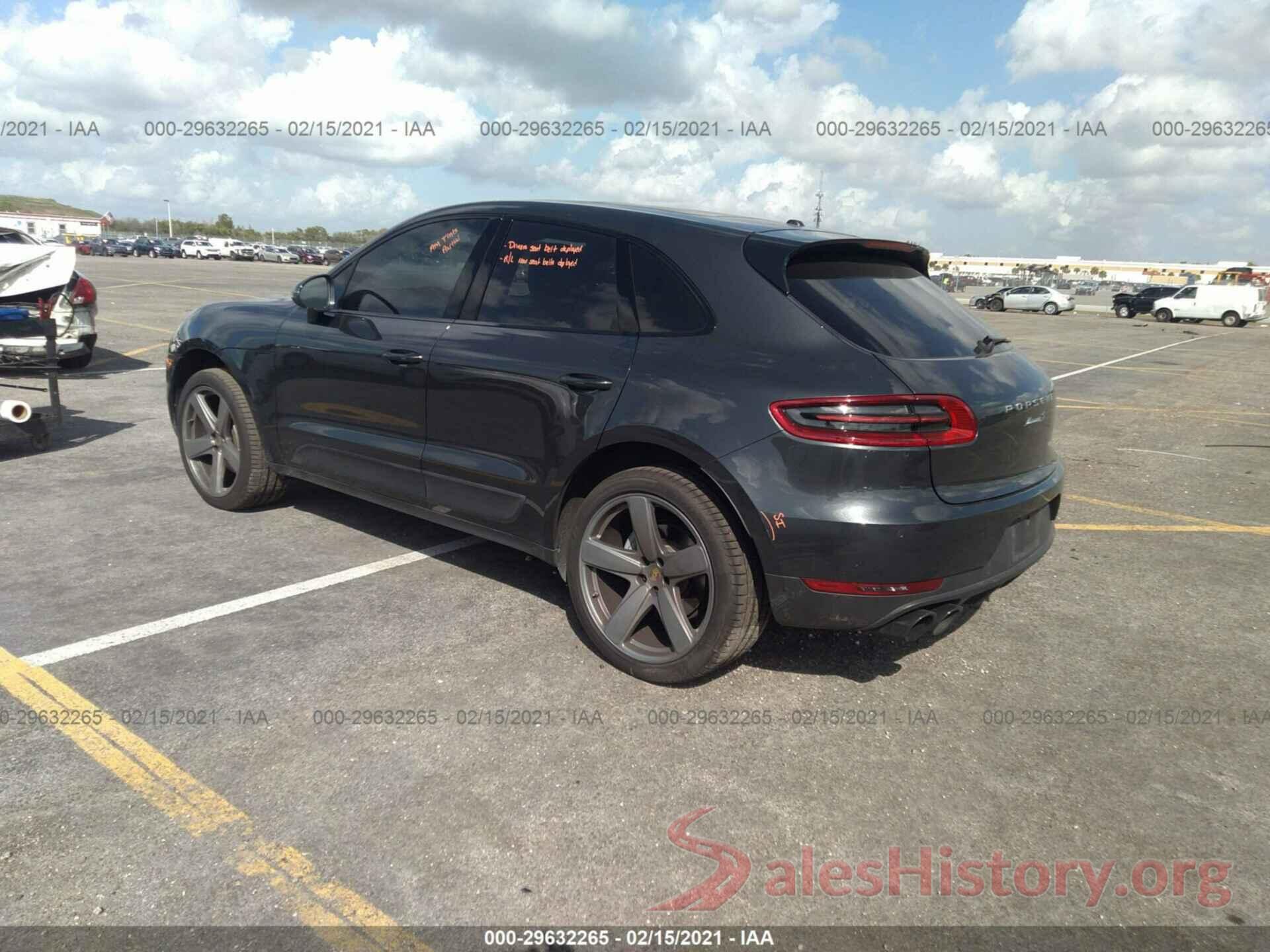 WP1AB2A57HLB14493 2017 PORSCHE MACAN