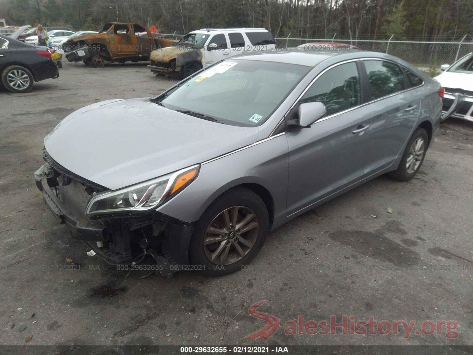 5NPE24AF4GH293702 2016 HYUNDAI SONATA