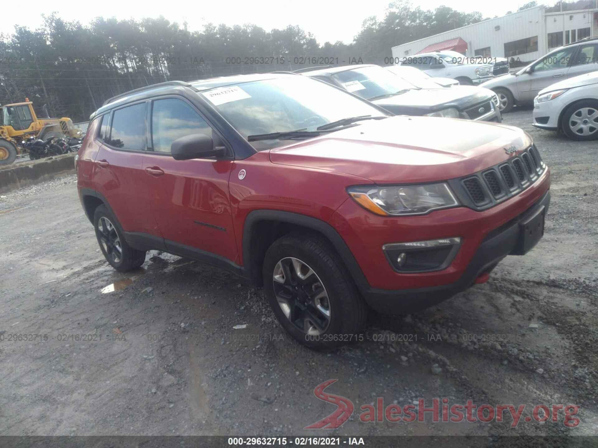 3C4NJDDB7JT451243 2018 JEEP COMPASS