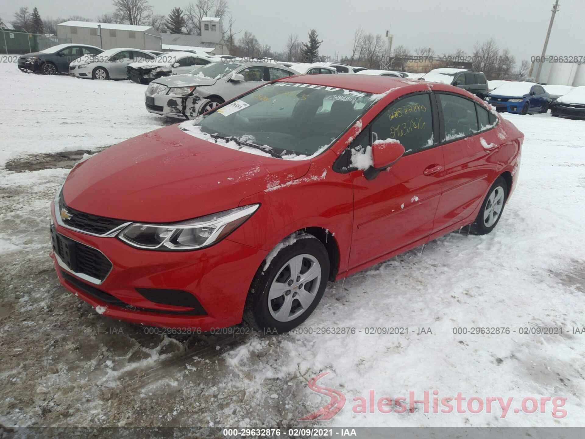 1G1BC5SM7H7194485 2017 CHEVROLET CRUZE