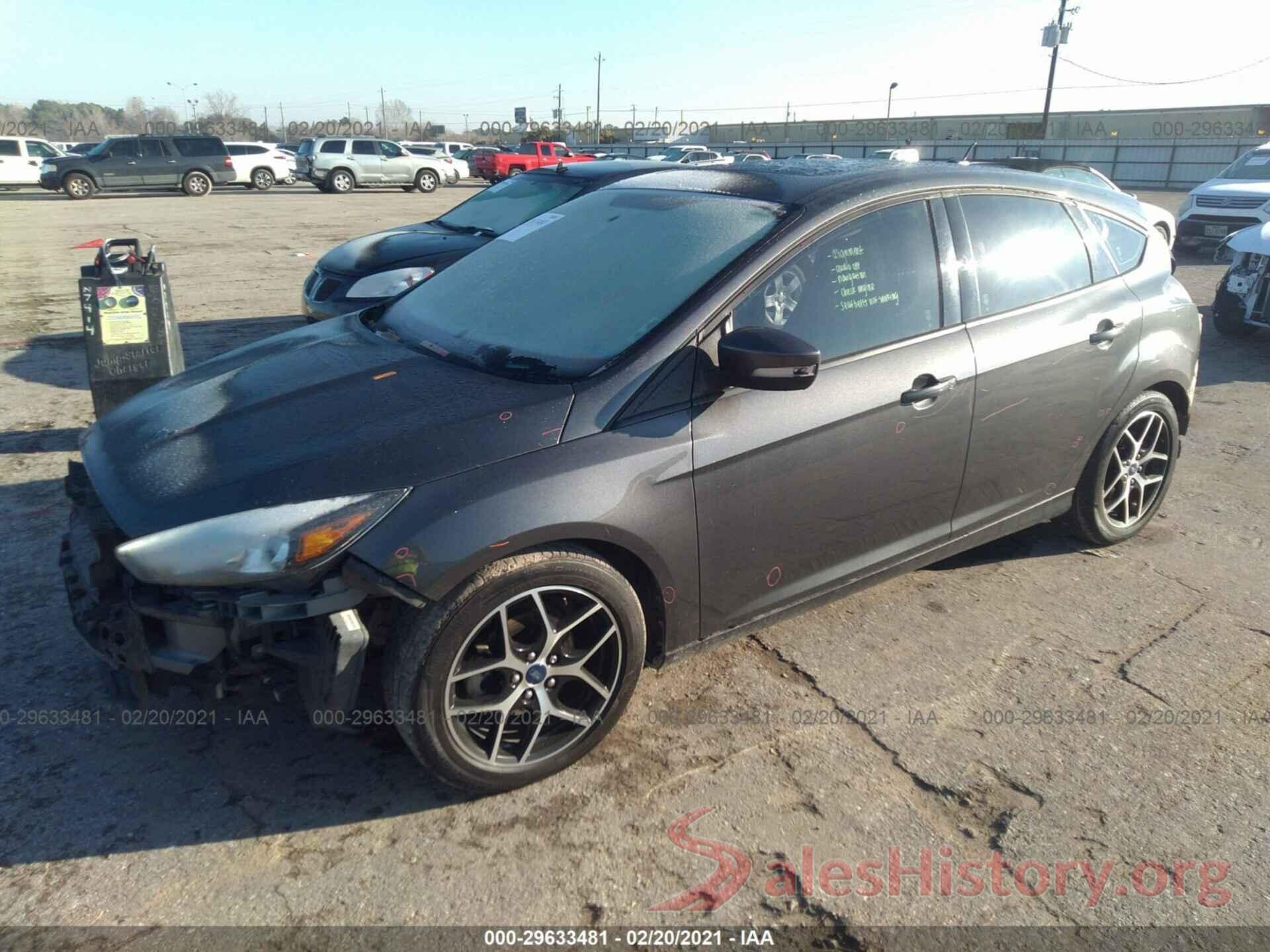 1FADP3M25JL217737 2018 FORD FOCUS