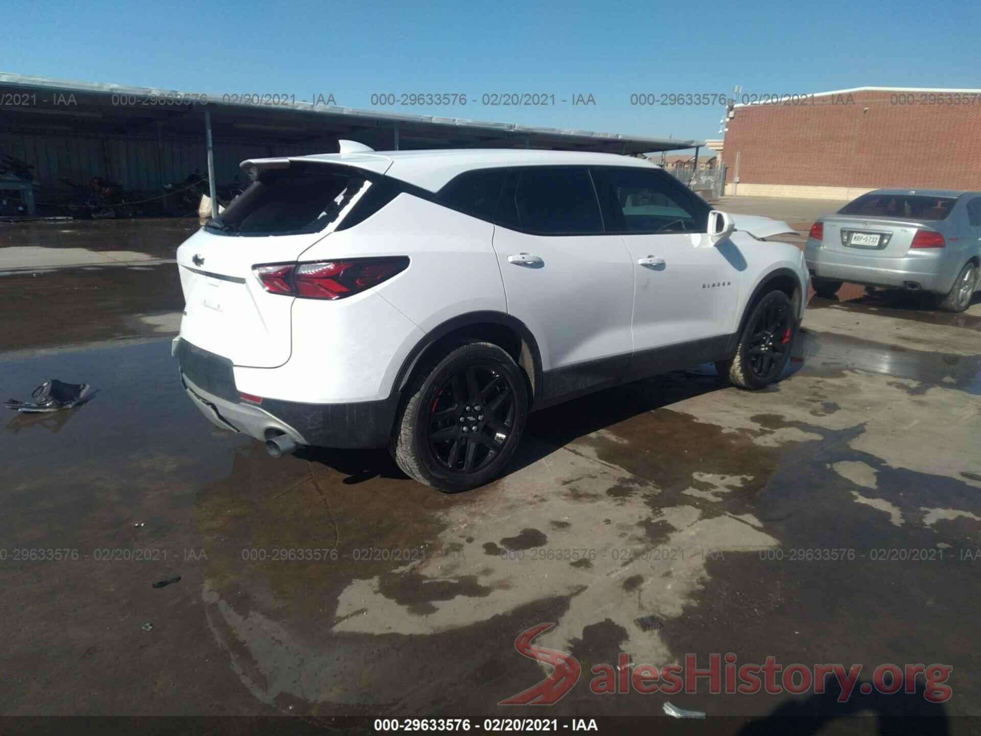 3GNKBCRS0KS698010 2019 CHEVROLET BLAZER