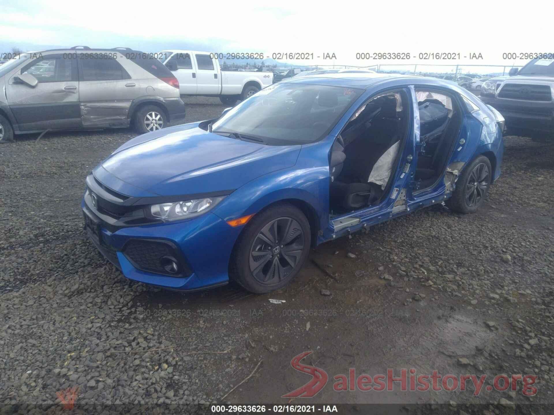 SHHFK7H5XJU412957 2018 HONDA CIVIC HATCHBACK