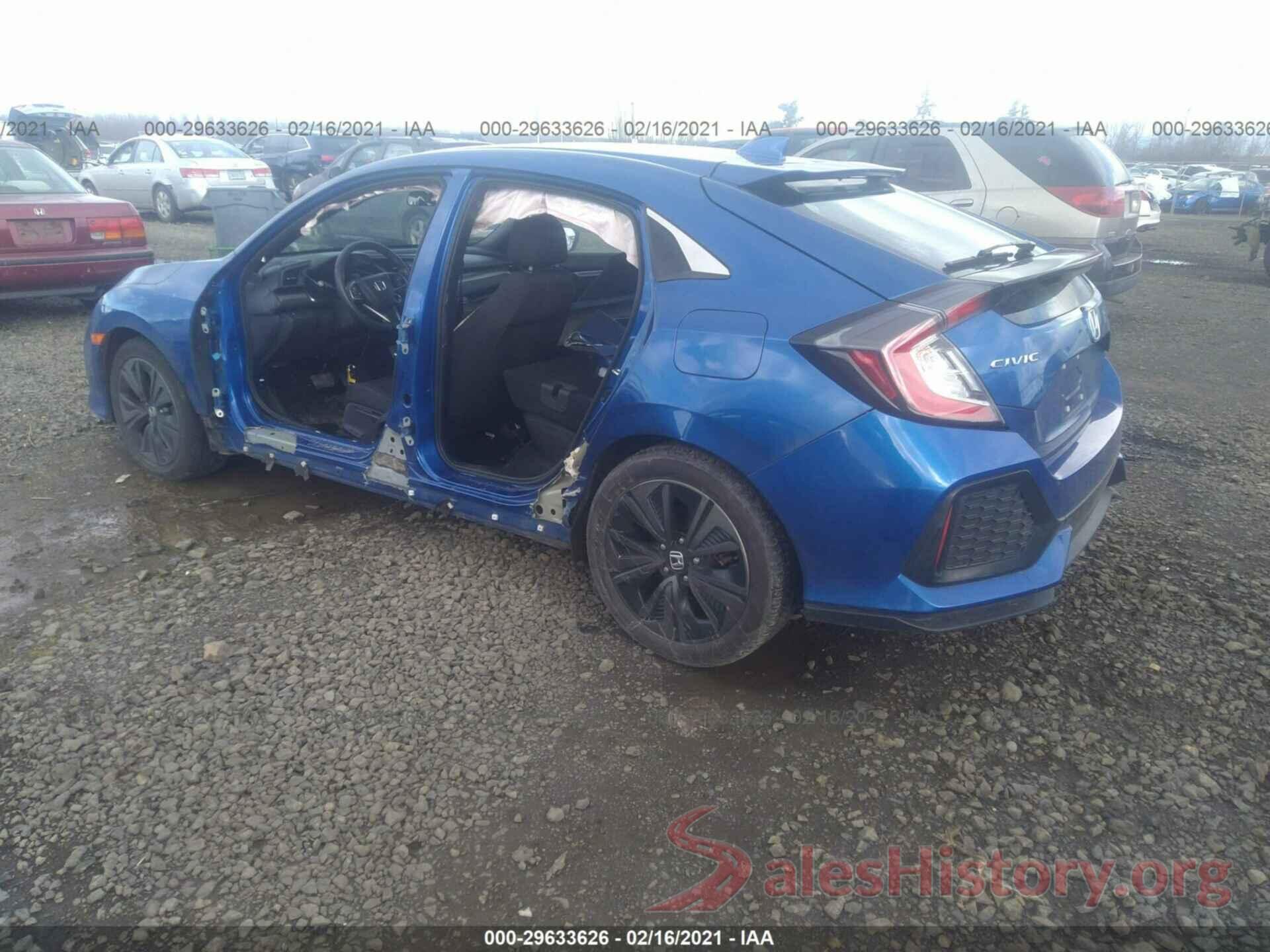 SHHFK7H5XJU412957 2018 HONDA CIVIC HATCHBACK