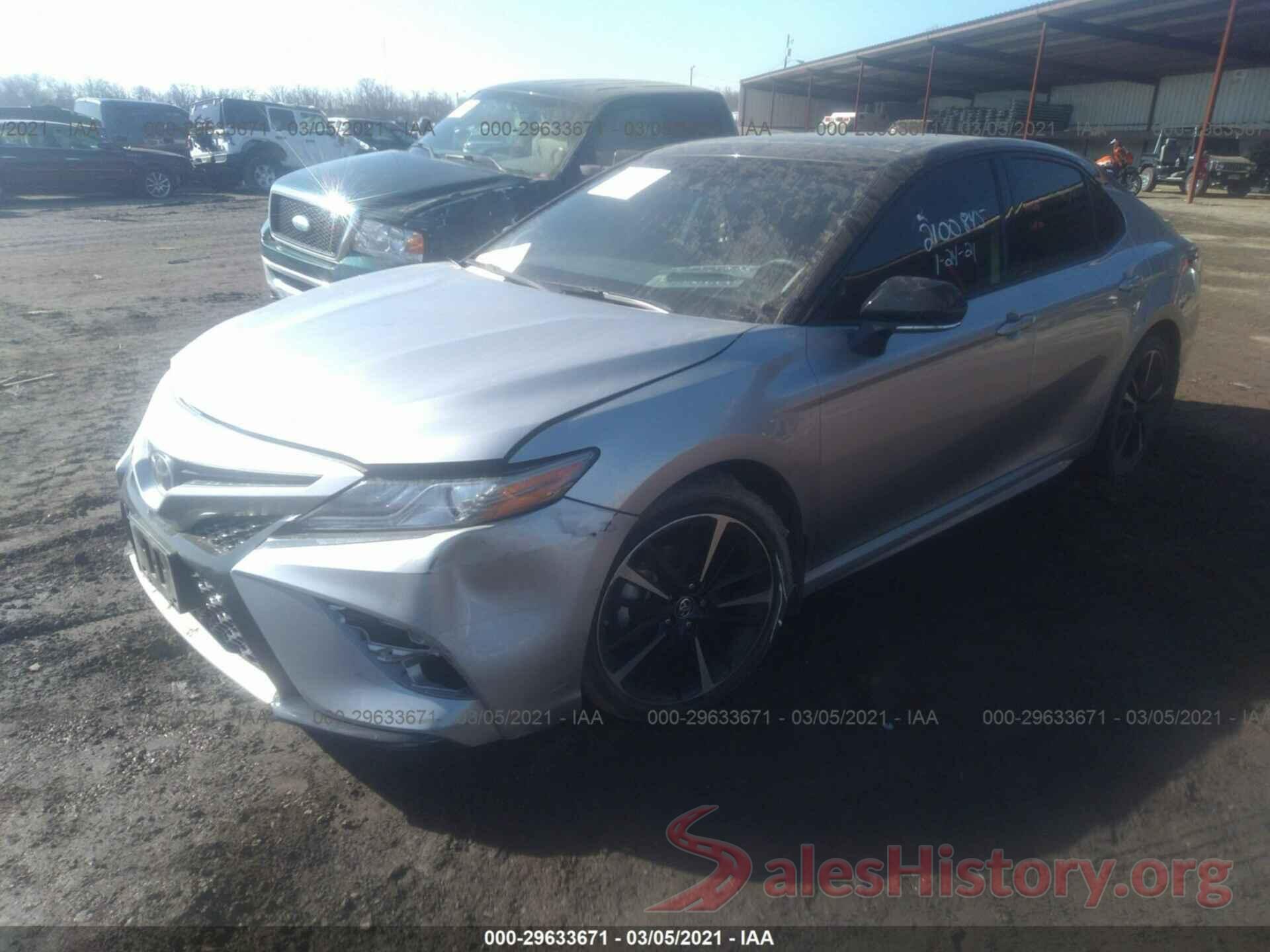 4T1B61HK8KU292362 2019 TOYOTA CAMRY