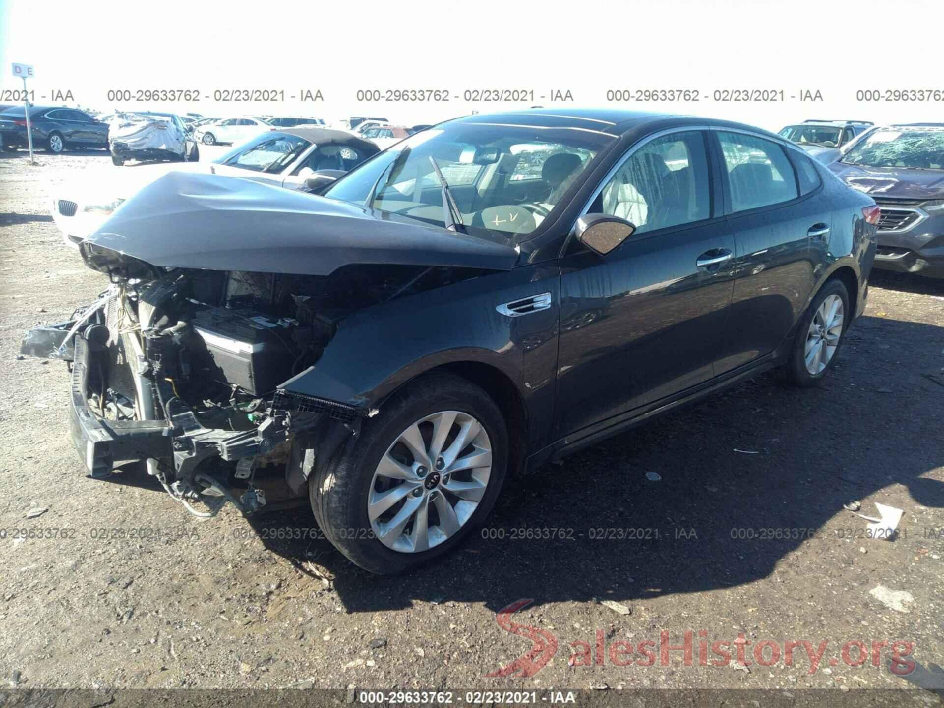 5XXGU4L30GG118526 2016 KIA OPTIMA