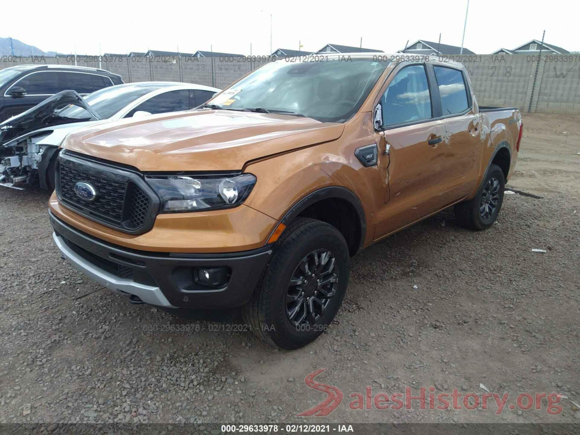 1FTER4EH4KLA20593 2019 FORD RANGER