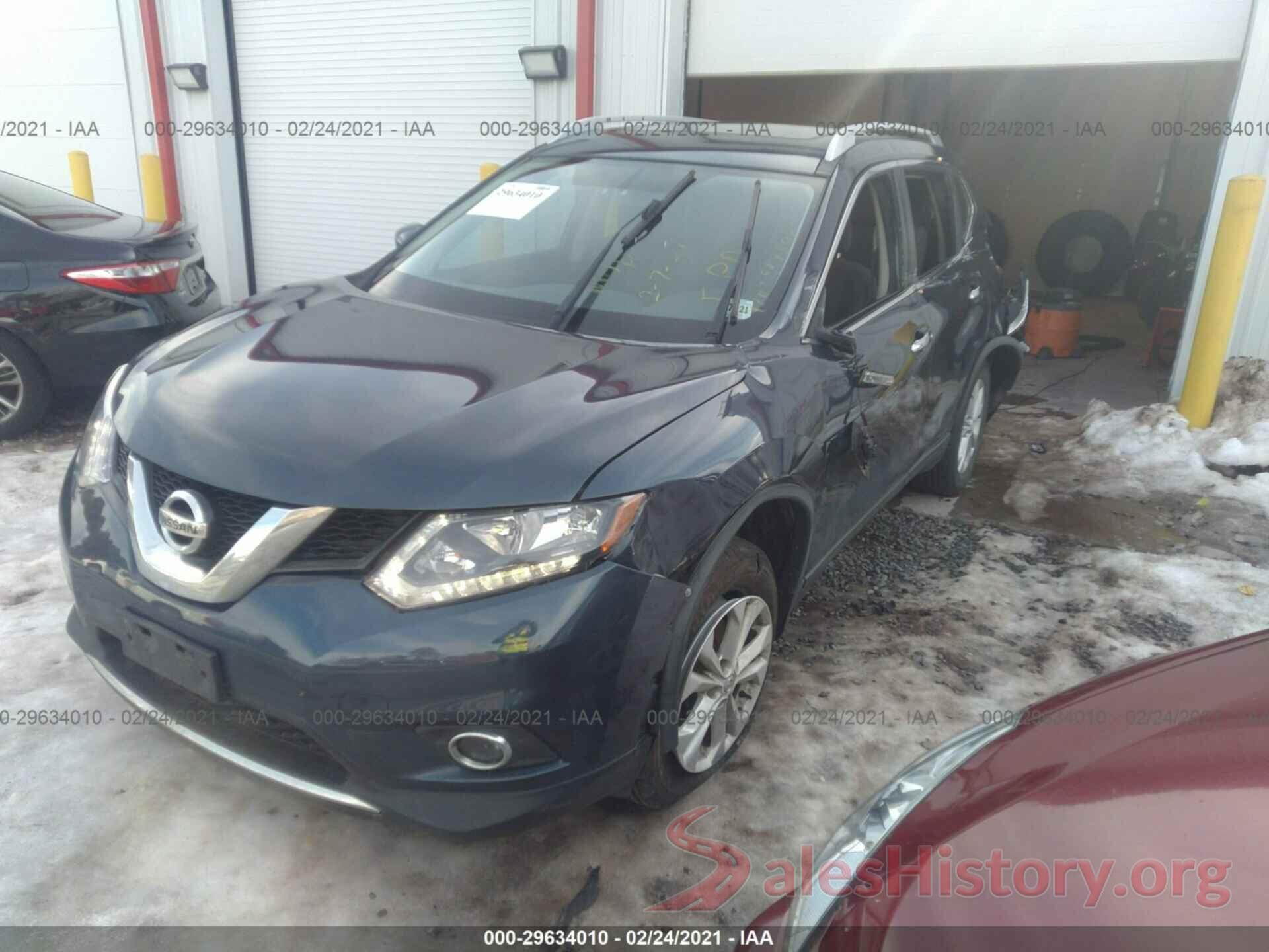 KNMAT2MV3GP684508 2016 NISSAN ROGUE