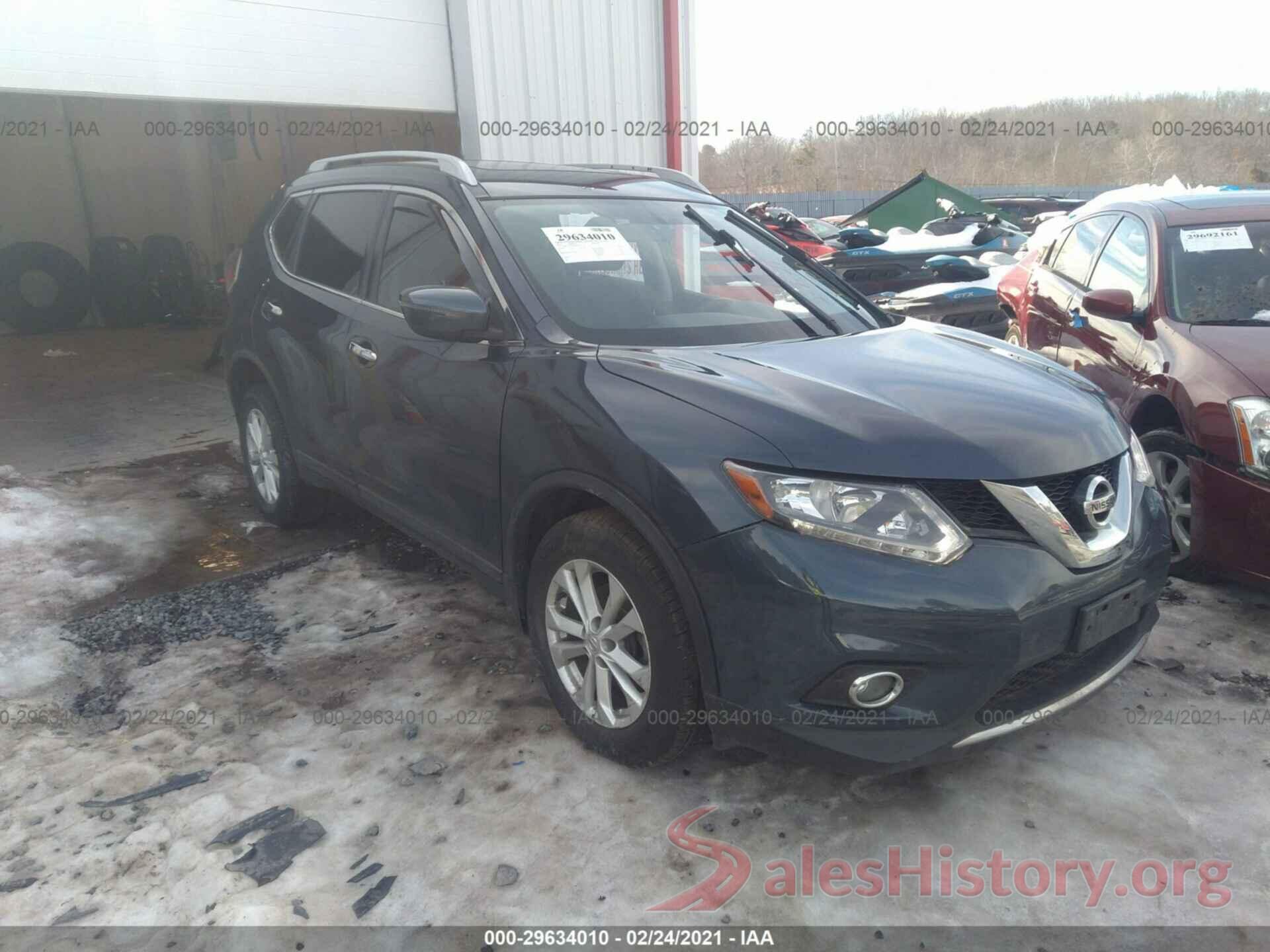 KNMAT2MV3GP684508 2016 NISSAN ROGUE