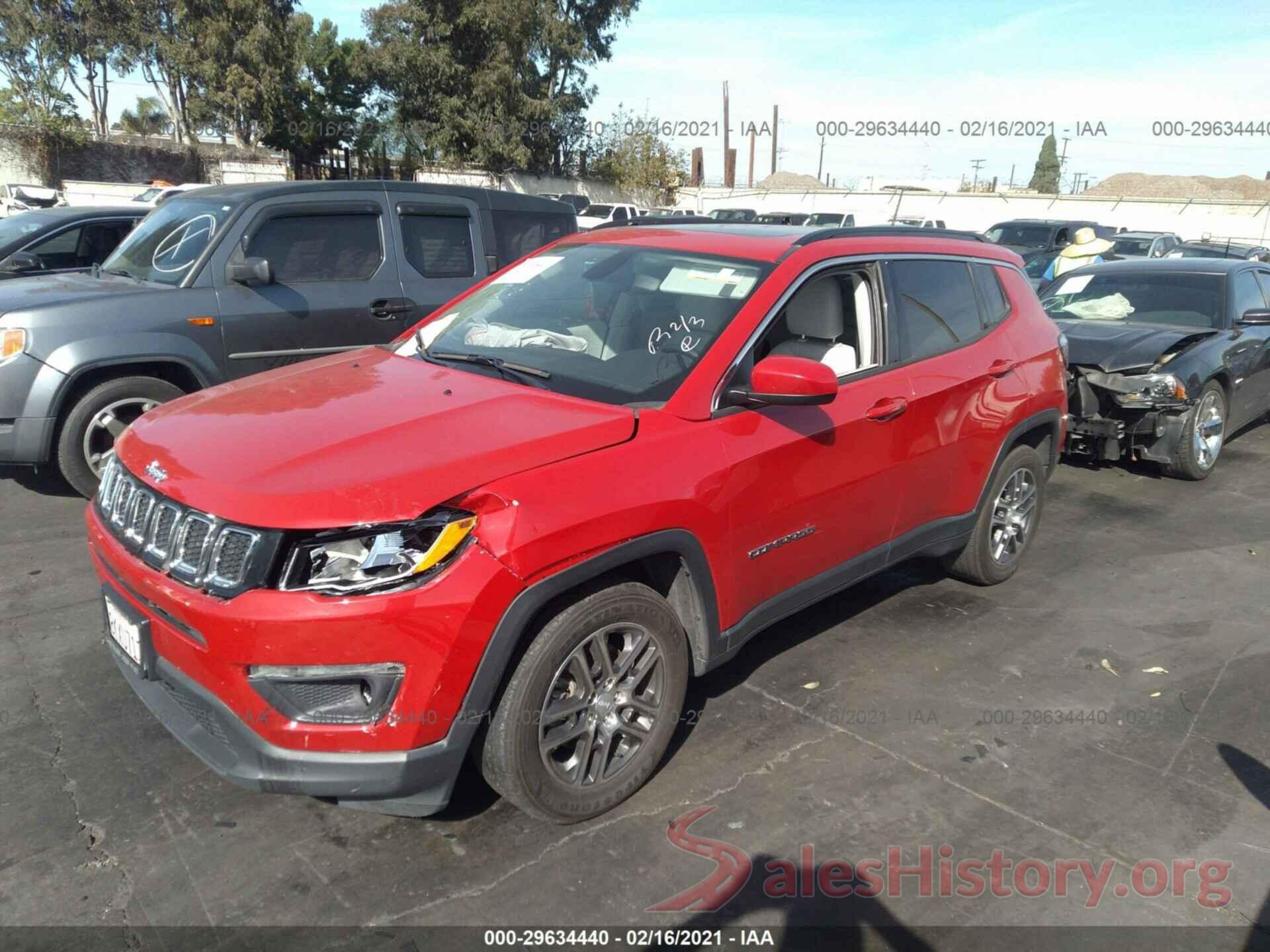 3C4NJCBB8KT706626 2019 JEEP COMPASS