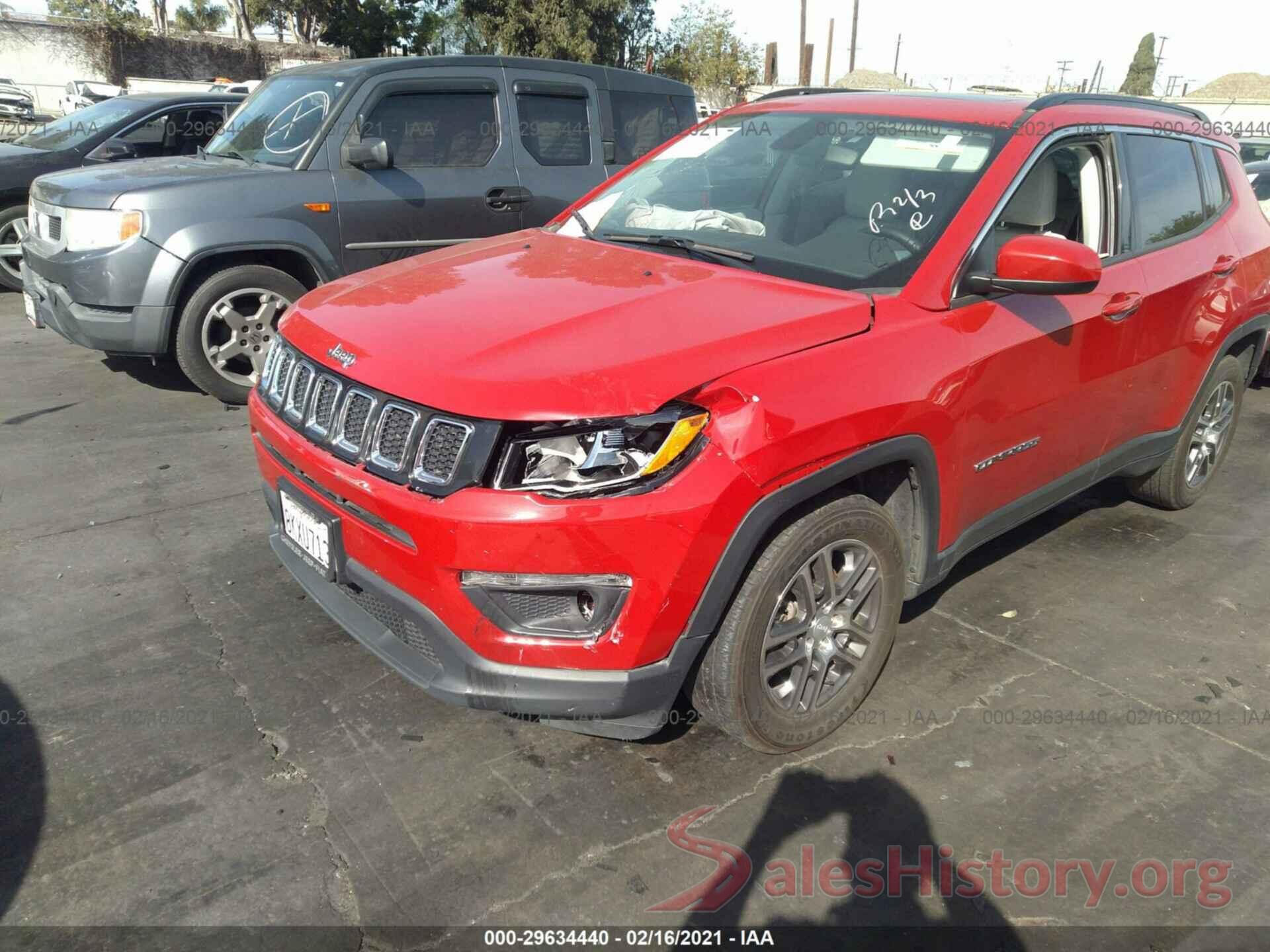 3C4NJCBB8KT706626 2019 JEEP COMPASS