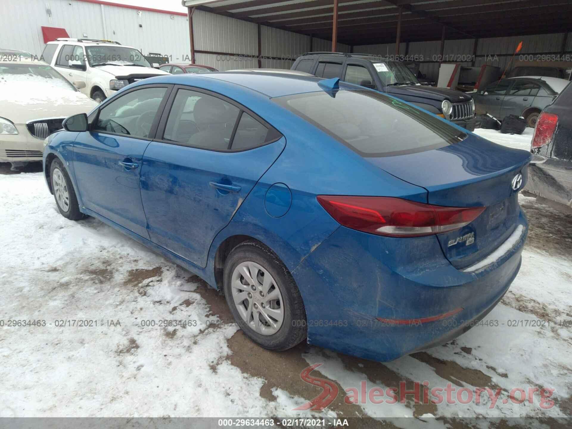 KMHD74LF6HU368509 2017 HYUNDAI ELANTRA