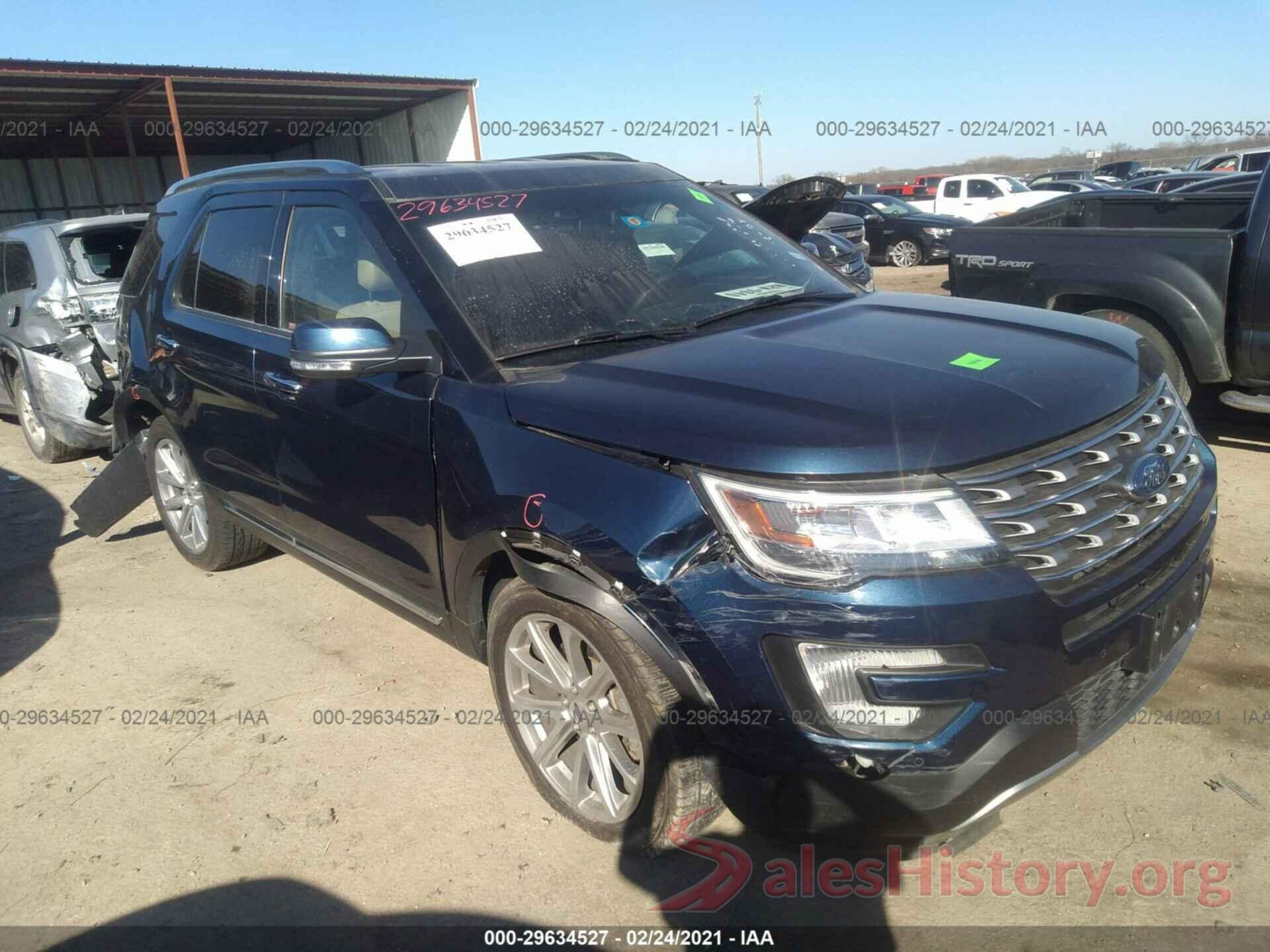 1FM5K7F81HGE36361 2017 FORD EXPLORER