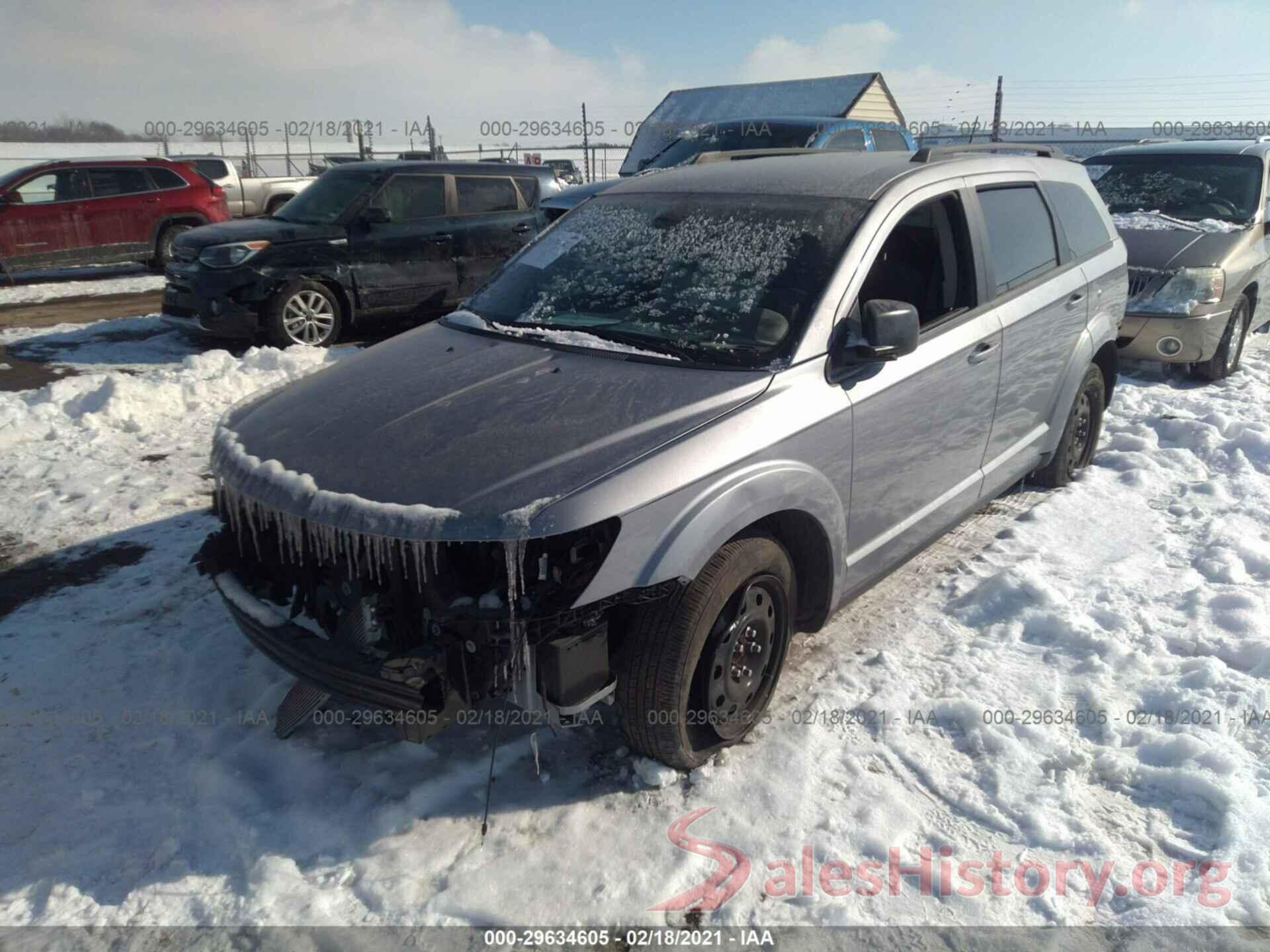 3C4PDCAB6JT421438 2018 DODGE JOURNEY