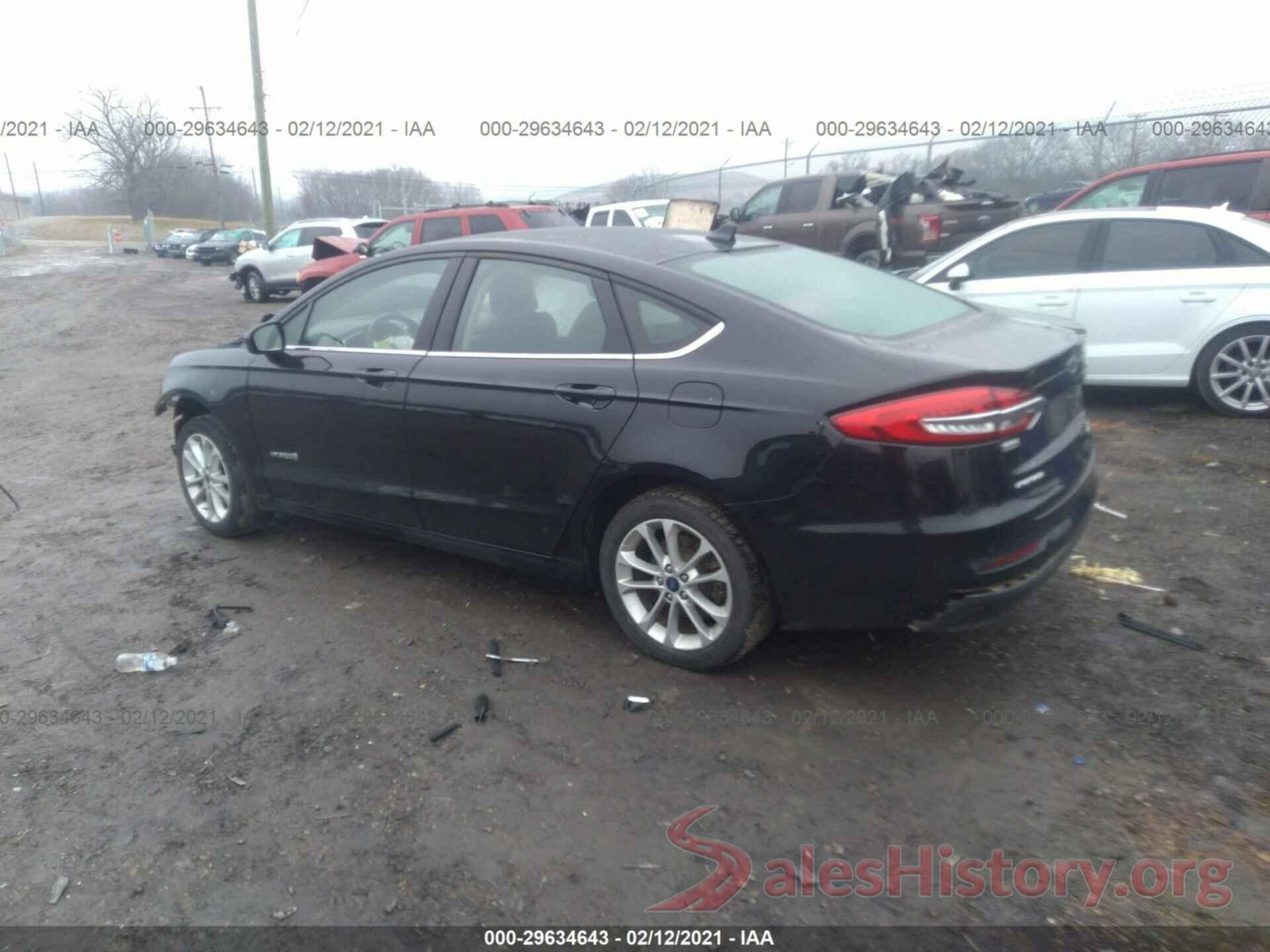 3FA6P0LU7KR118253 2019 FORD FUSION HYBRID