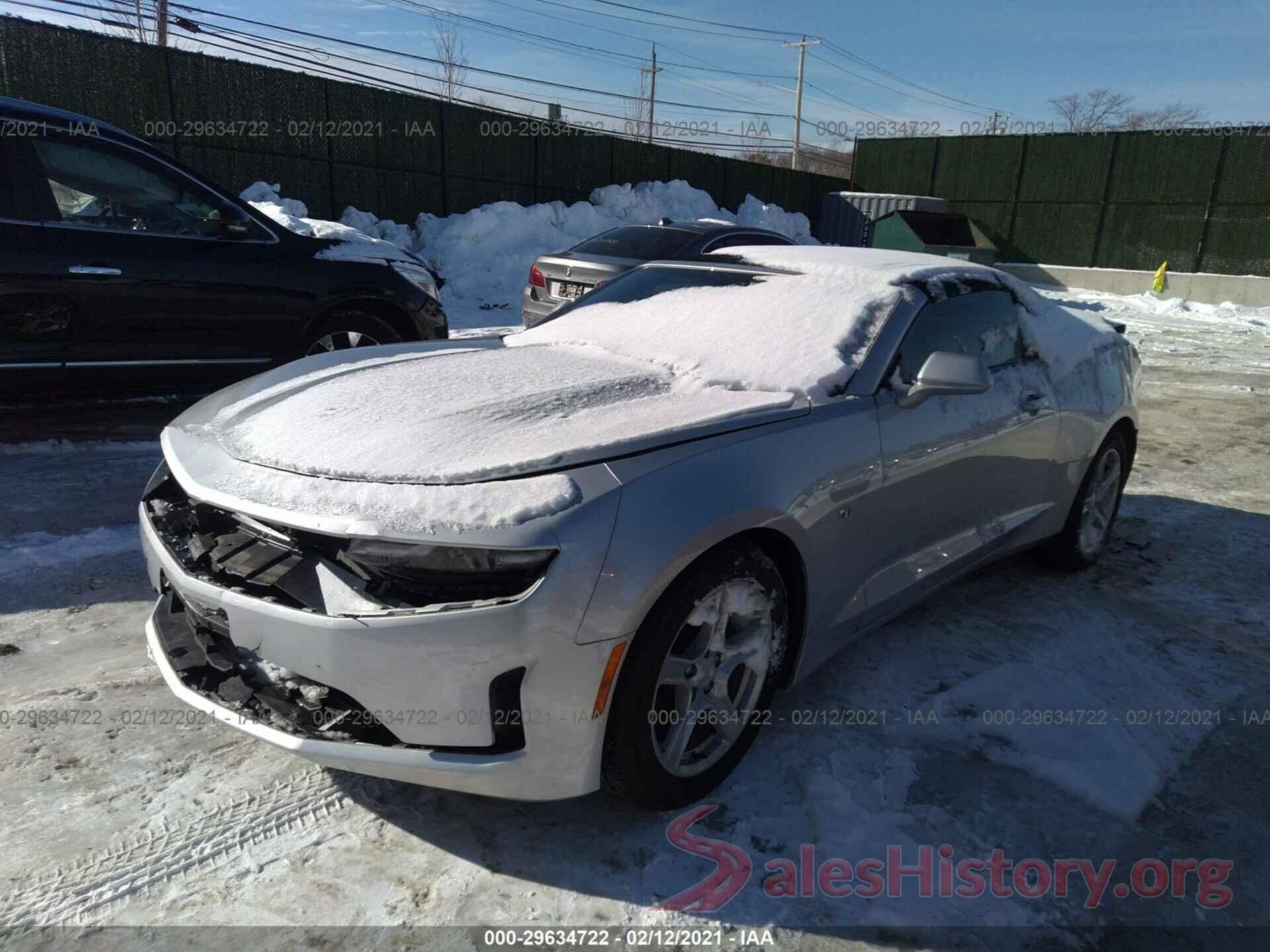 1G1FB3DS1K0145206 2019 CHEVROLET CAMARO