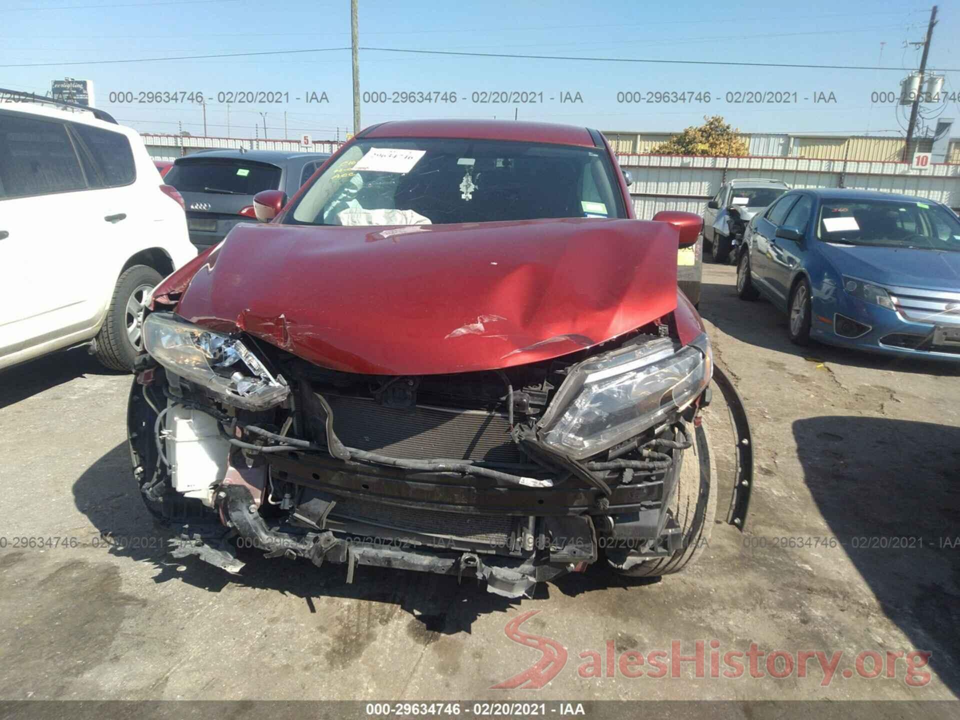 KNMAT2MT2GP638179 2016 NISSAN ROGUE