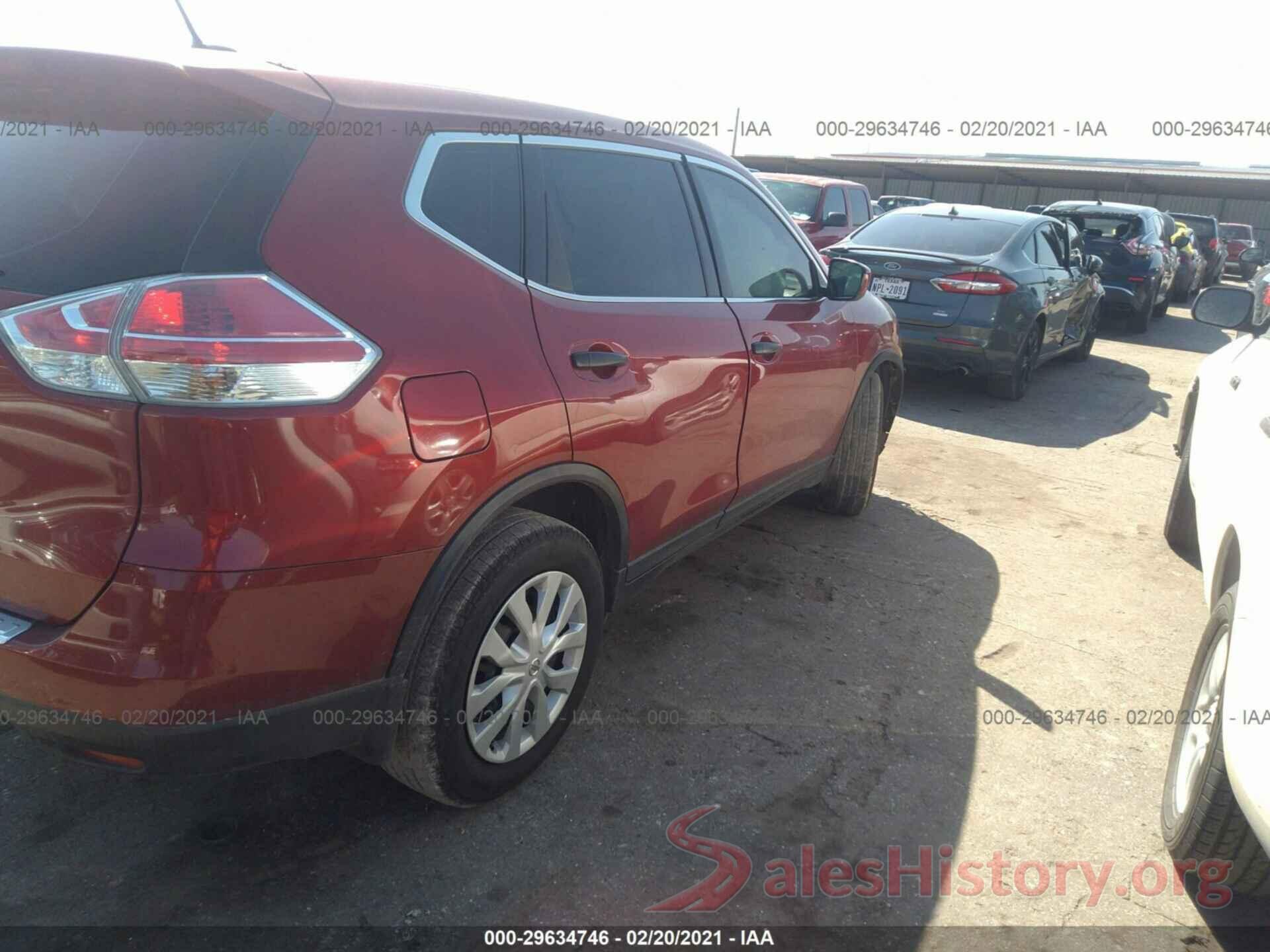 KNMAT2MT2GP638179 2016 NISSAN ROGUE