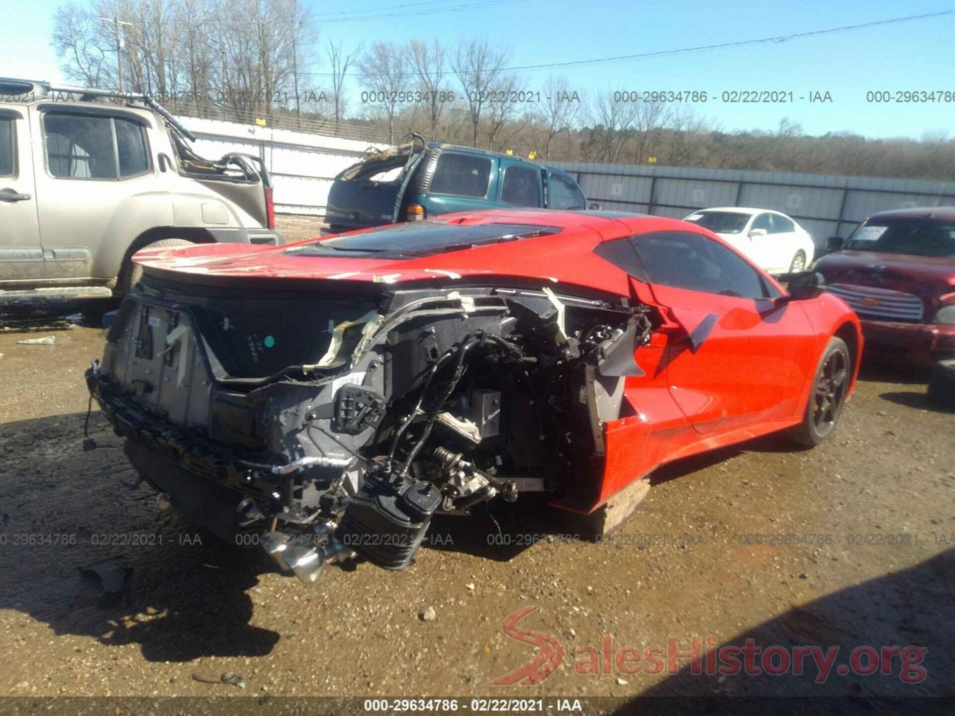 1G1Y82D45L5107128 2020 CHEVROLET CORVETTE