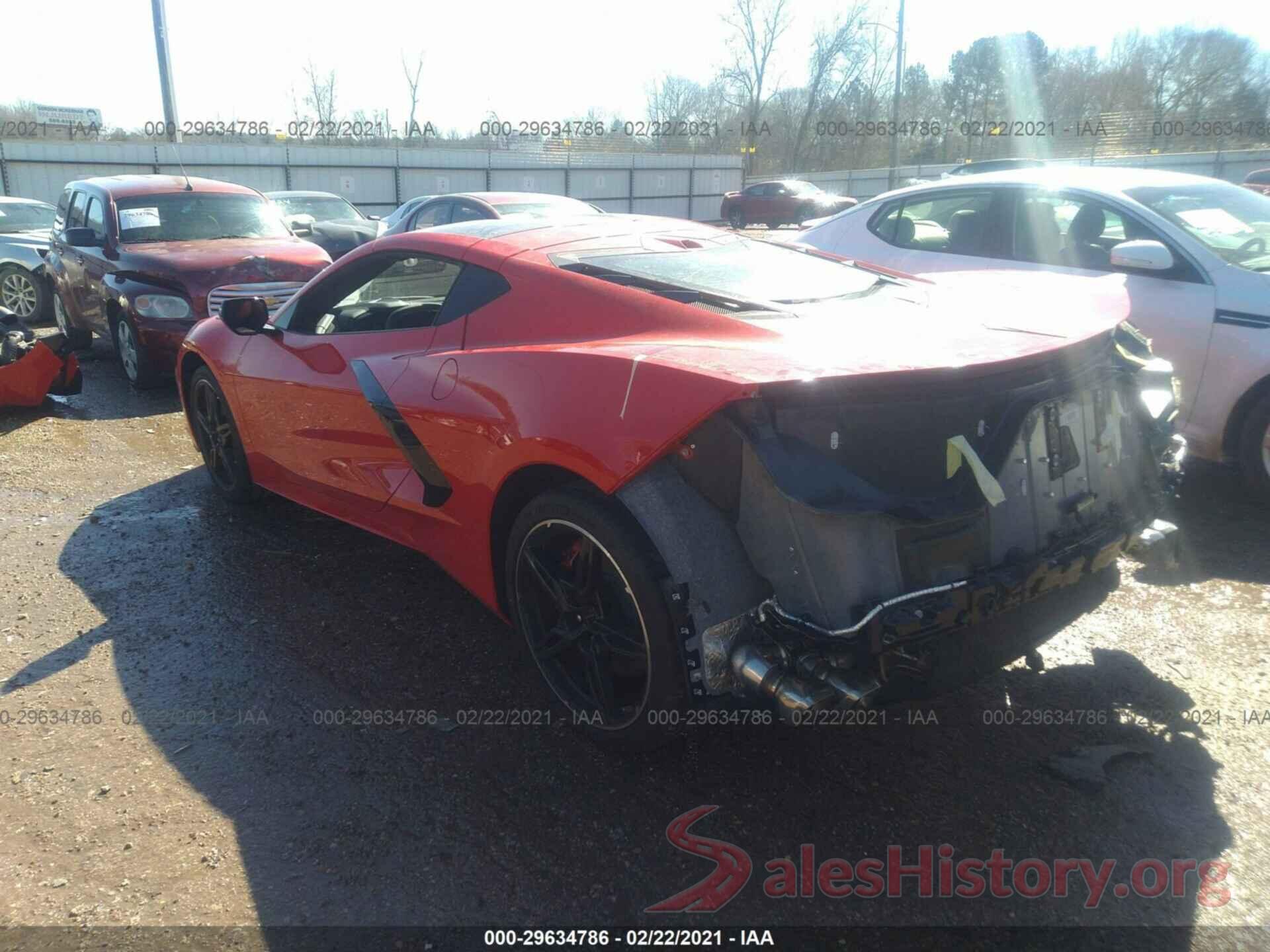 1G1Y82D45L5107128 2020 CHEVROLET CORVETTE