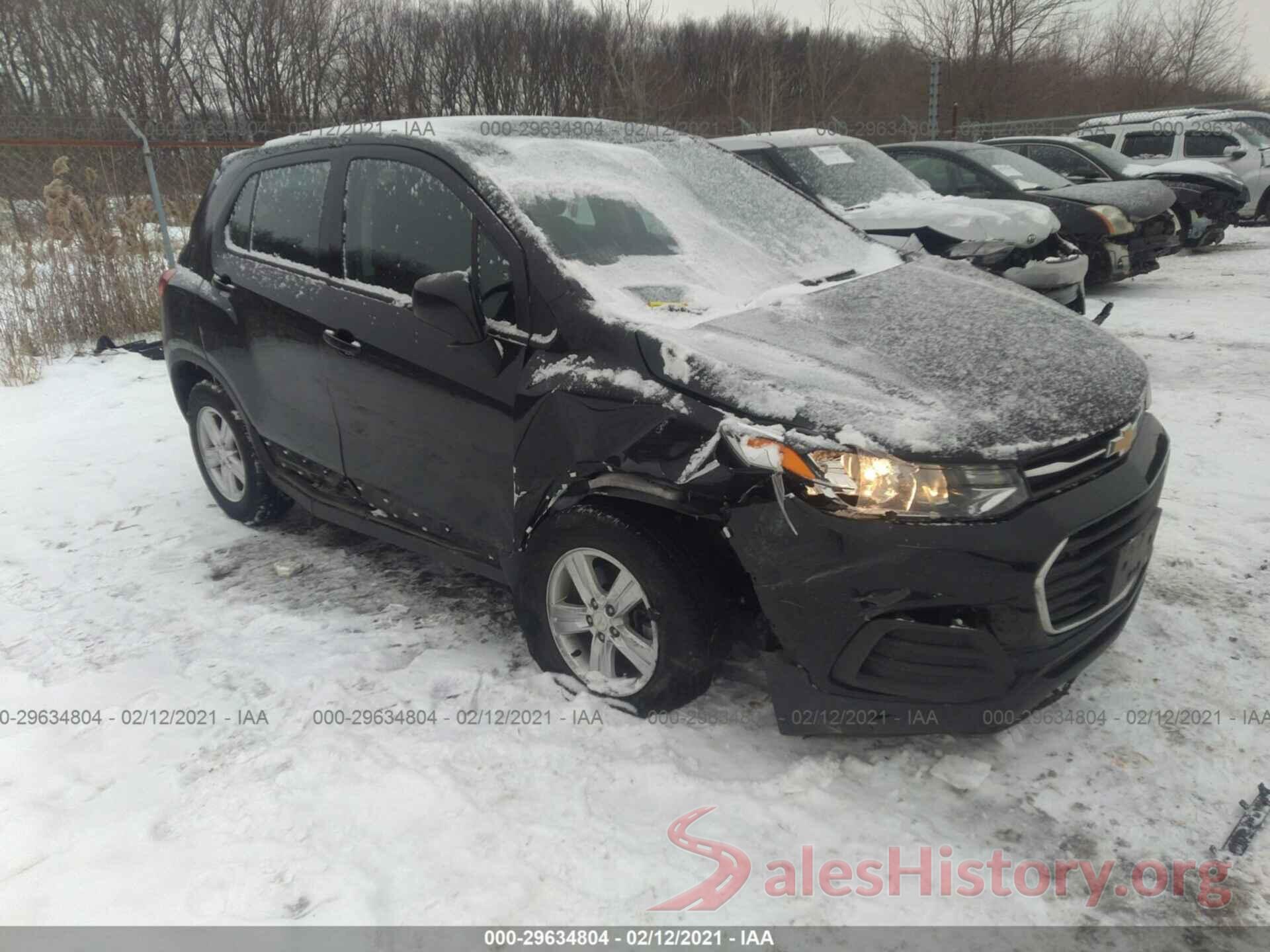 3GNCJNSB1KL255694 2019 CHEVROLET TRAX