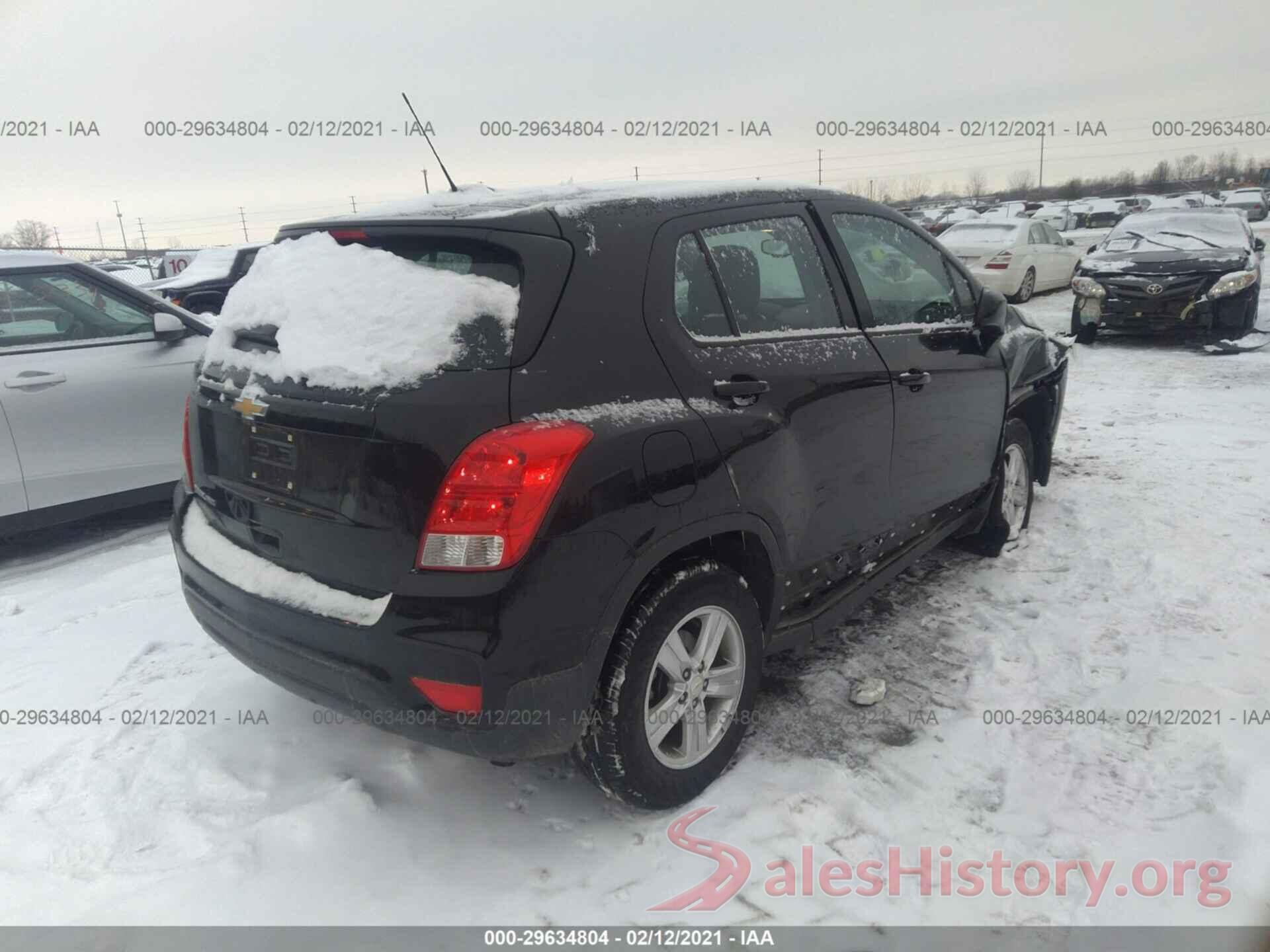 3GNCJNSB1KL255694 2019 CHEVROLET TRAX