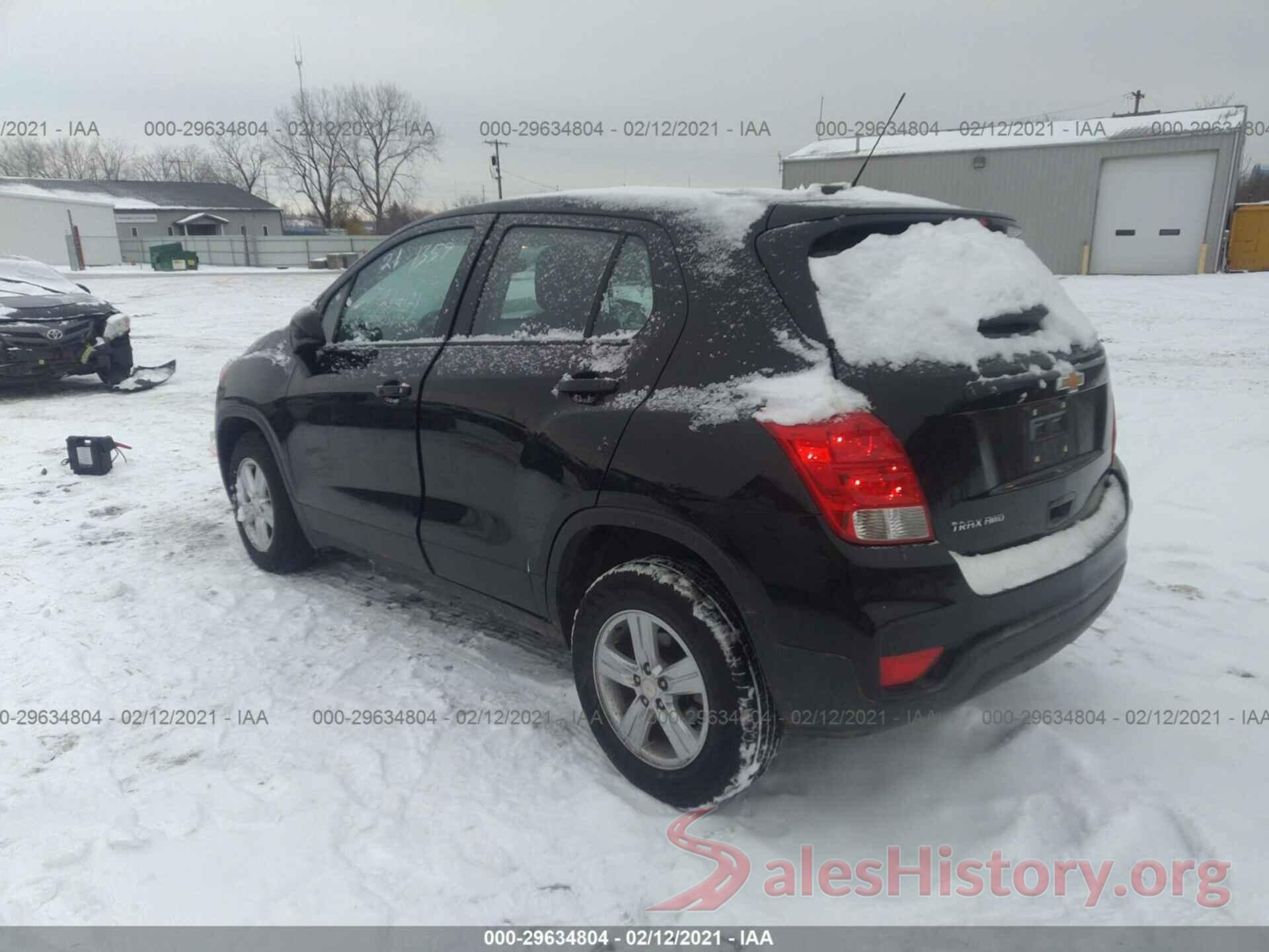 3GNCJNSB1KL255694 2019 CHEVROLET TRAX