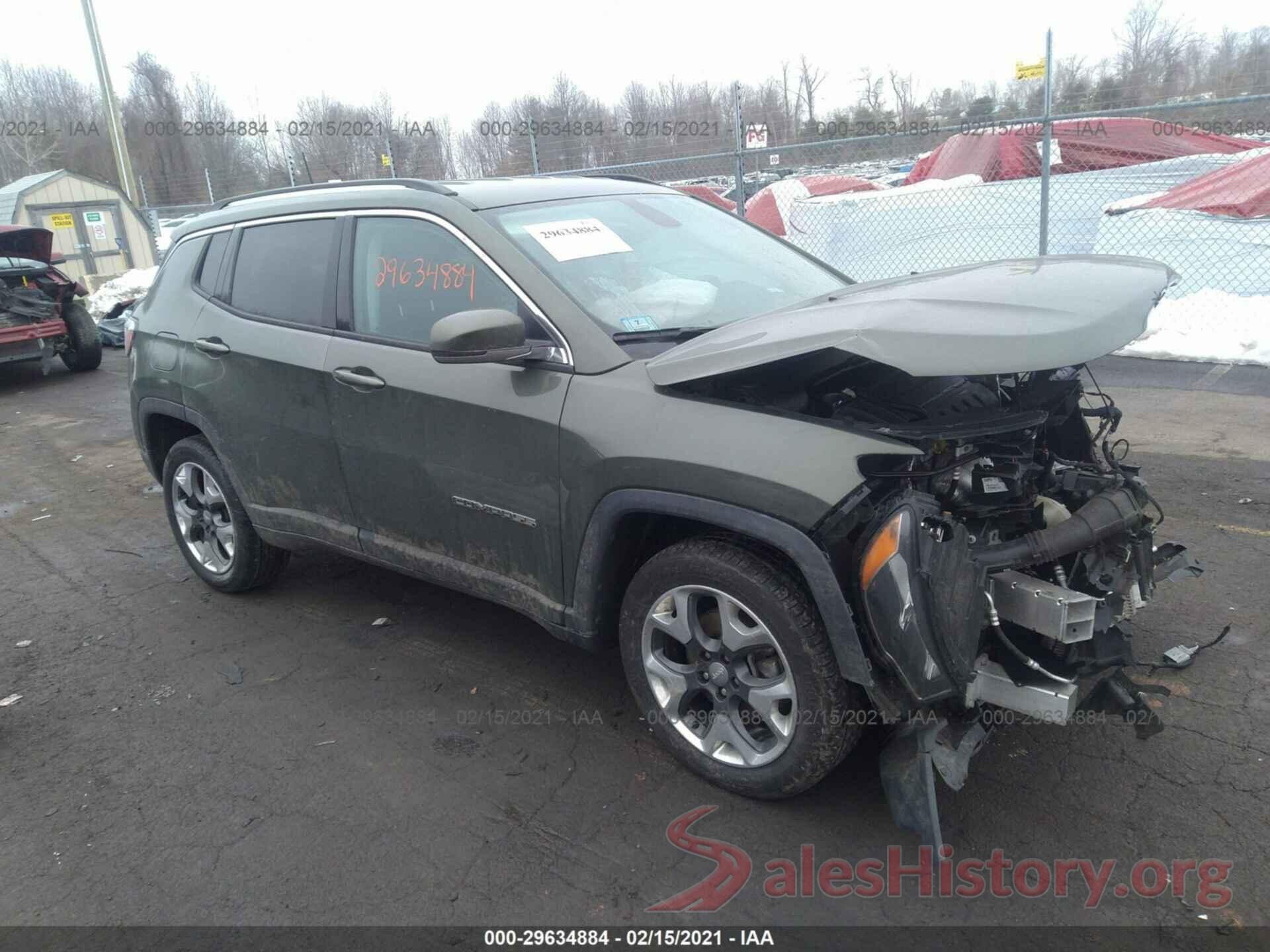 3C4NJDCB4KT753169 2019 JEEP COMPASS