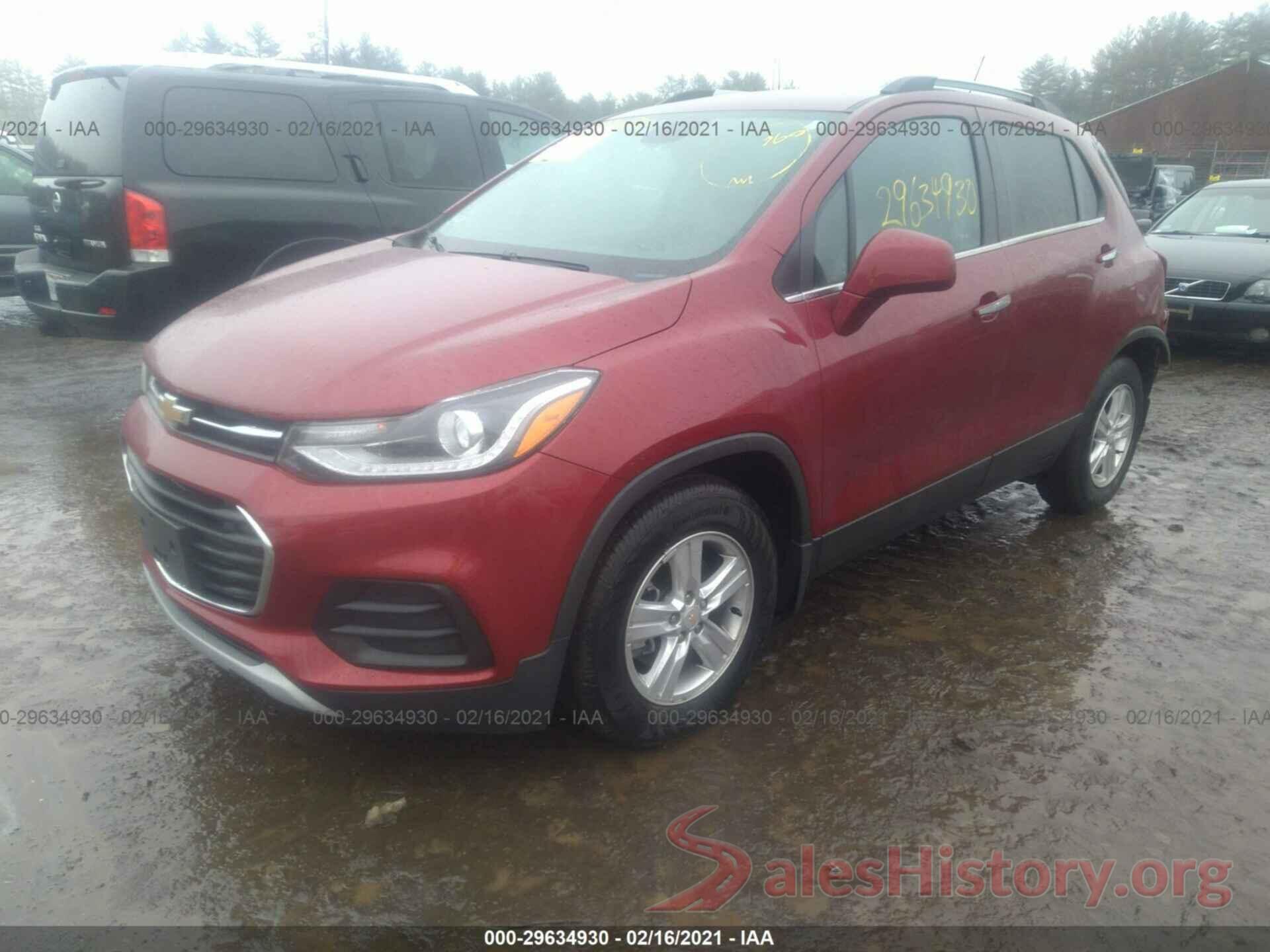 3GNCJLSB7JL384459 2018 CHEVROLET TRAX