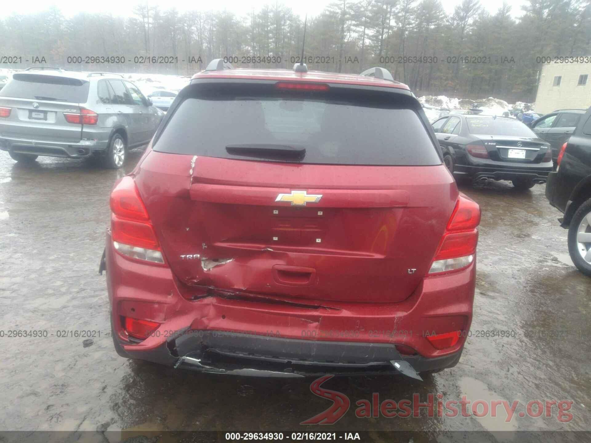 3GNCJLSB7JL384459 2018 CHEVROLET TRAX