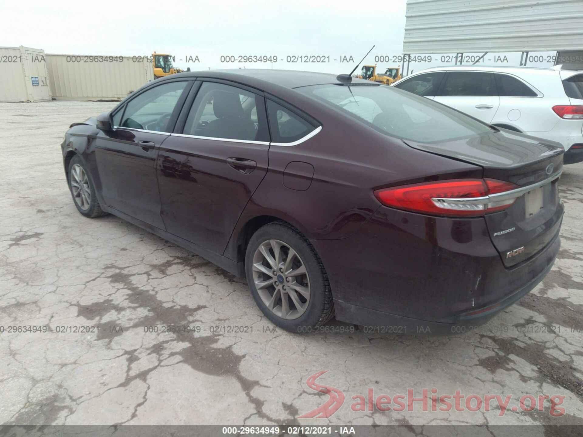 3FA6P0HD2HR178846 2017 FORD FUSION