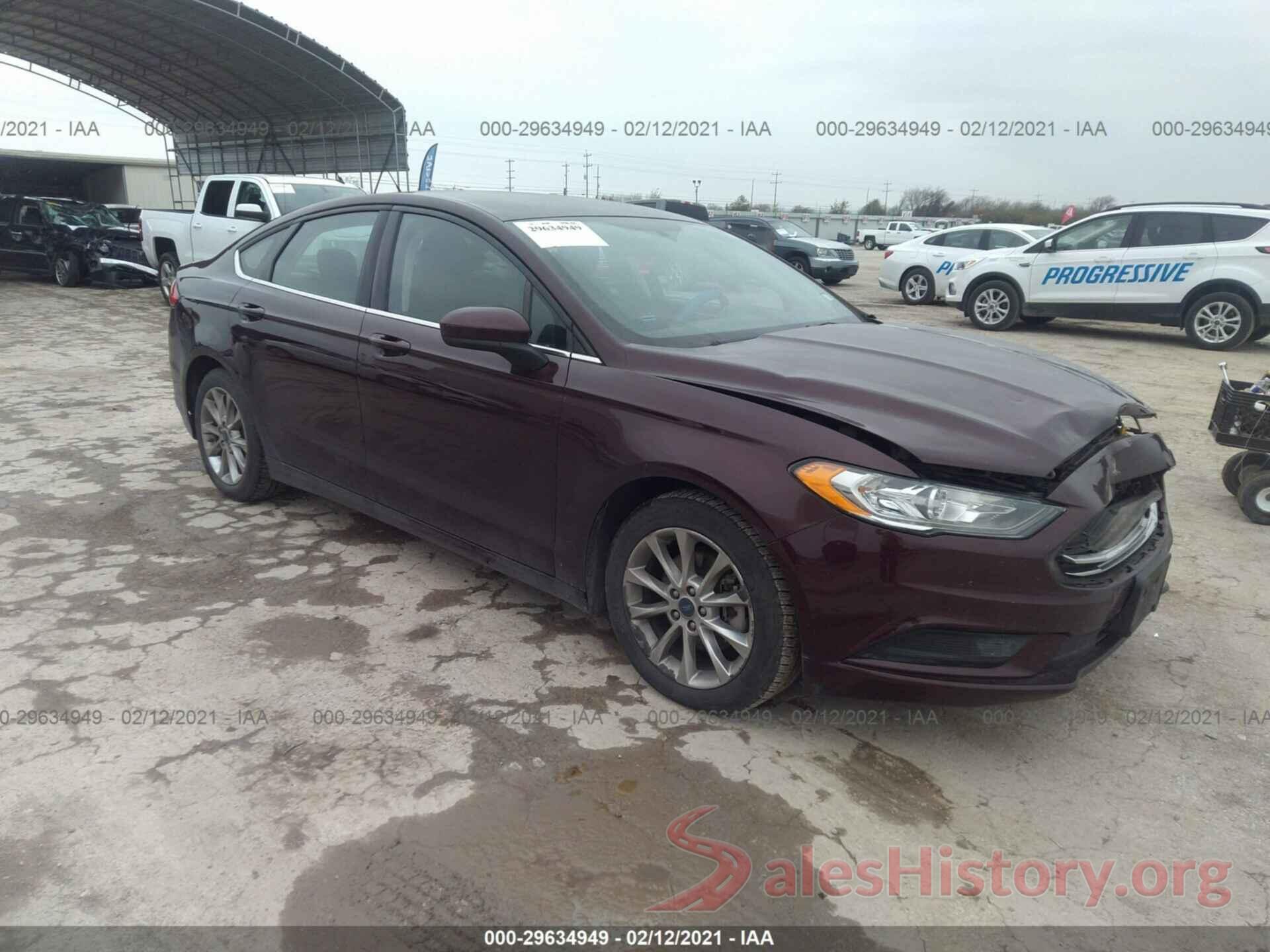 3FA6P0HD2HR178846 2017 FORD FUSION