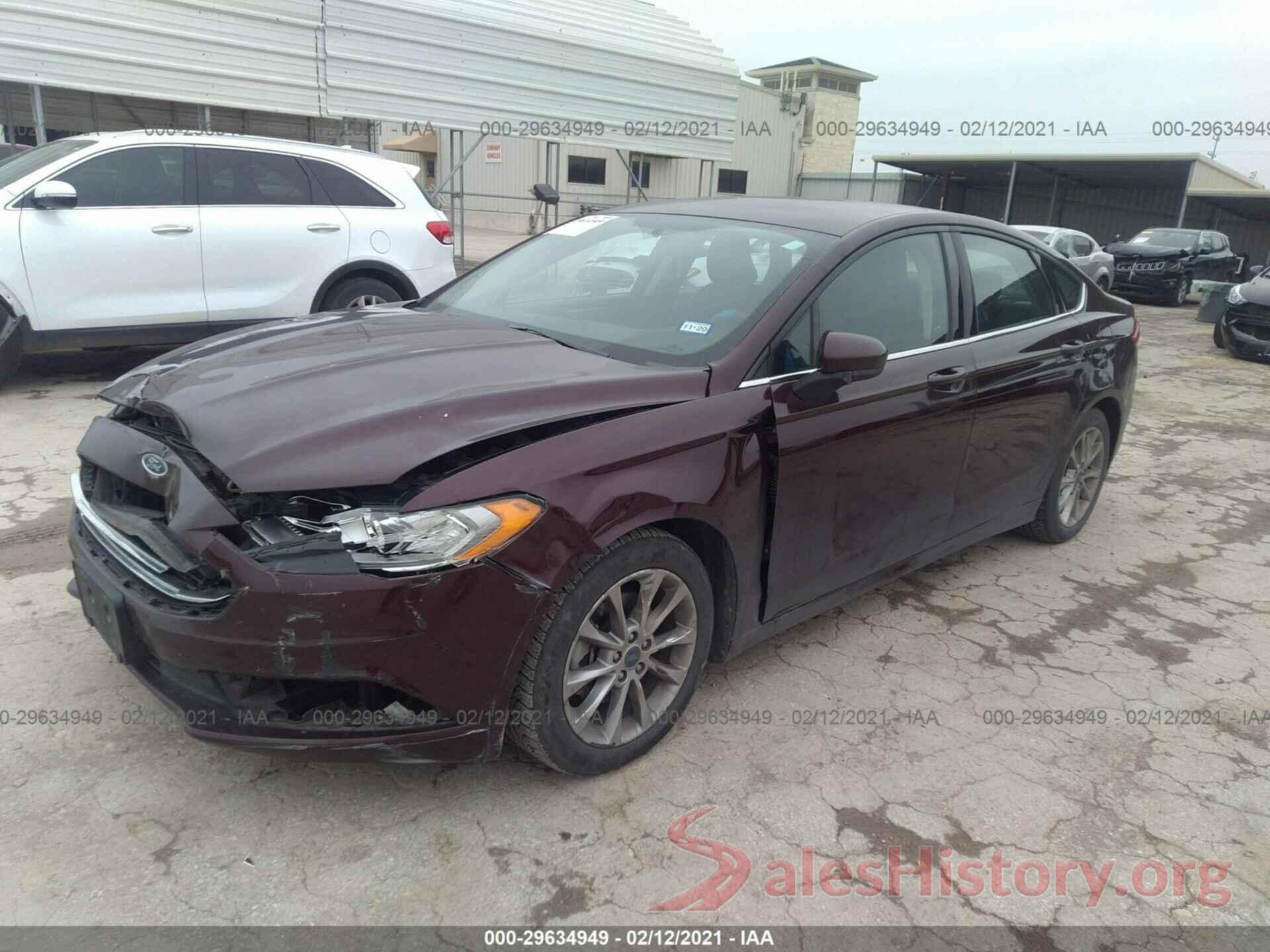 3FA6P0HD2HR178846 2017 FORD FUSION