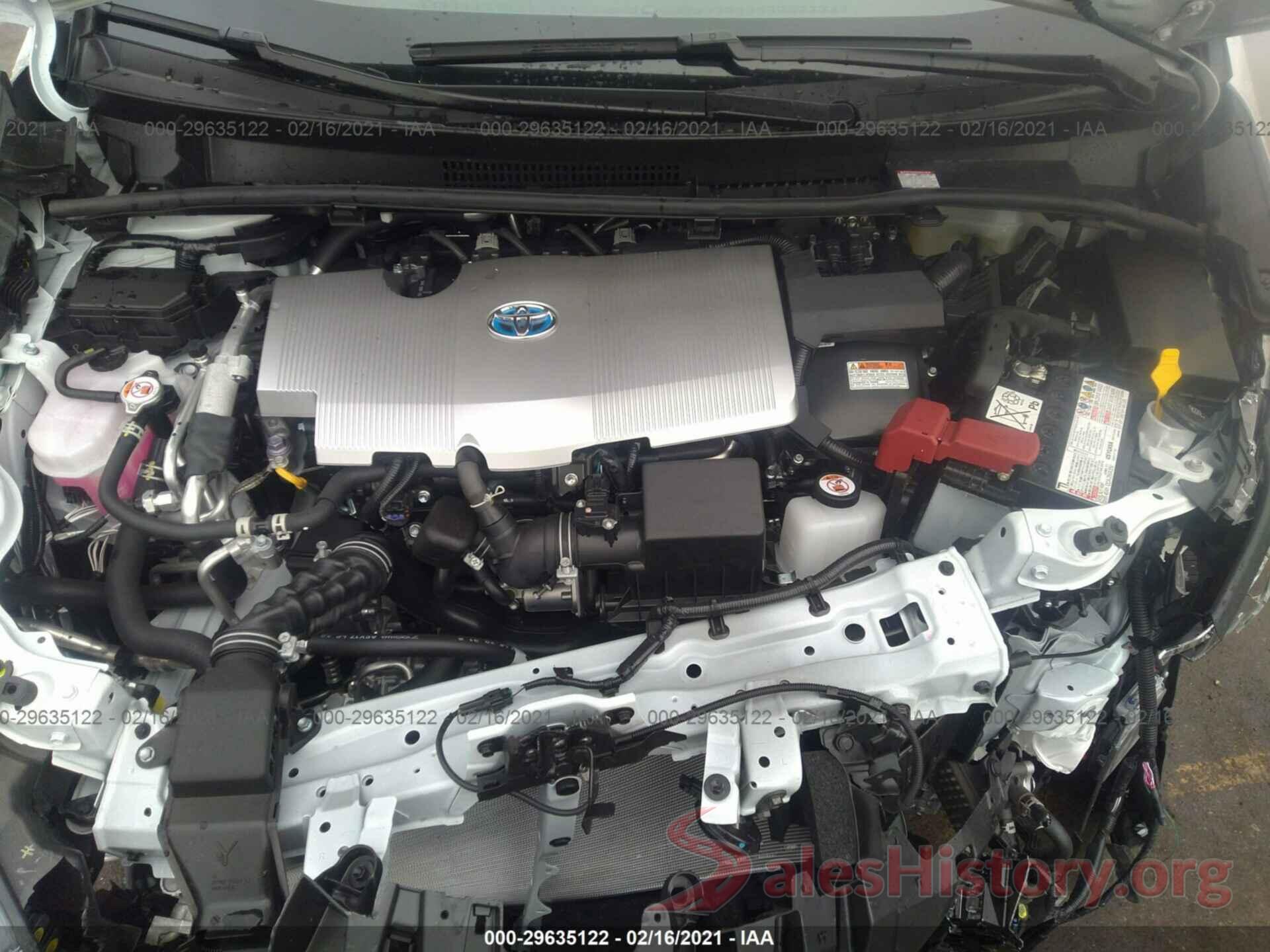 JTDKAMFP8M3178597 2021 TOYOTA PRIUS PRIME