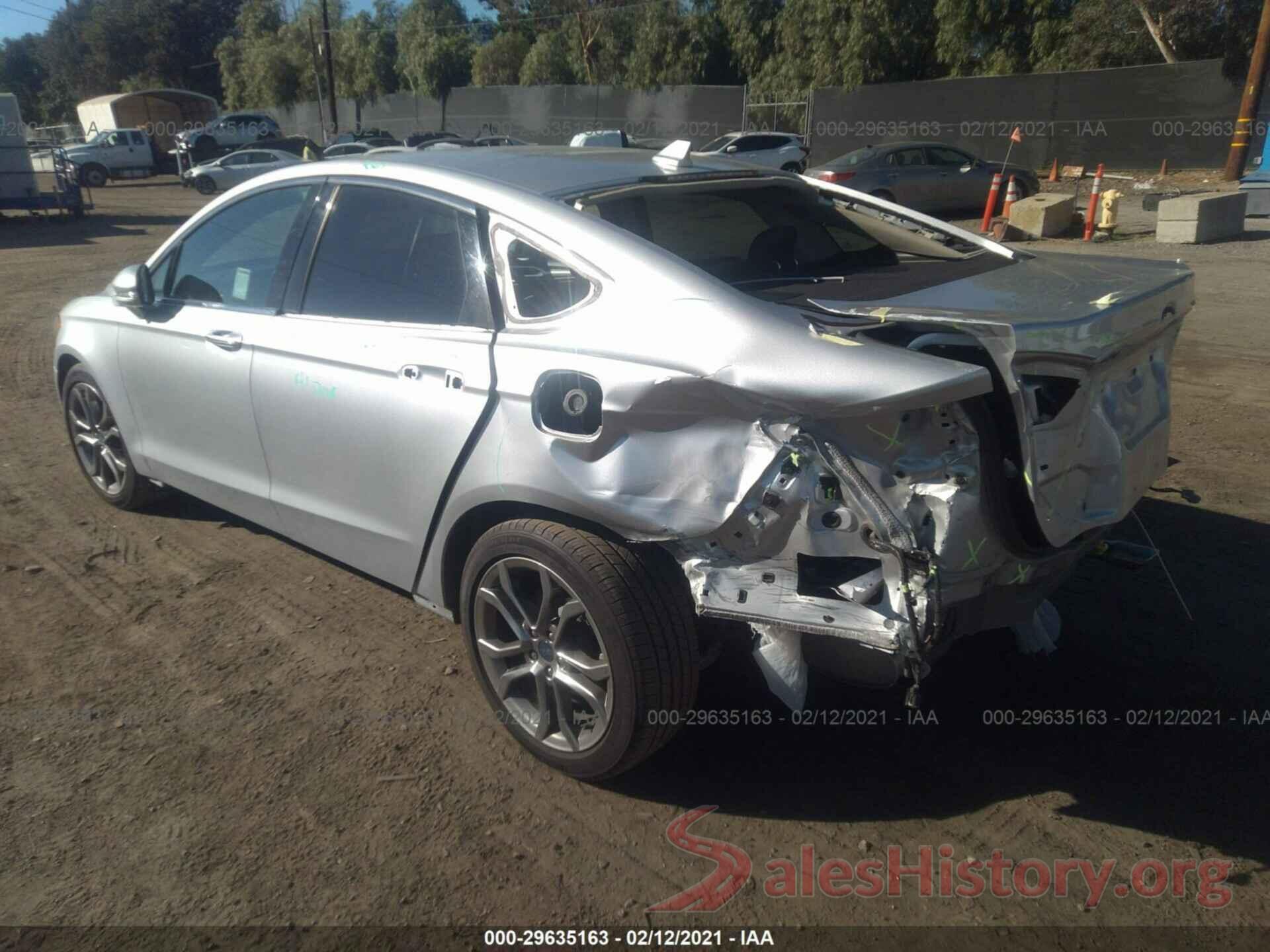 3FA6P0CD4KR260821 2019 FORD FUSION