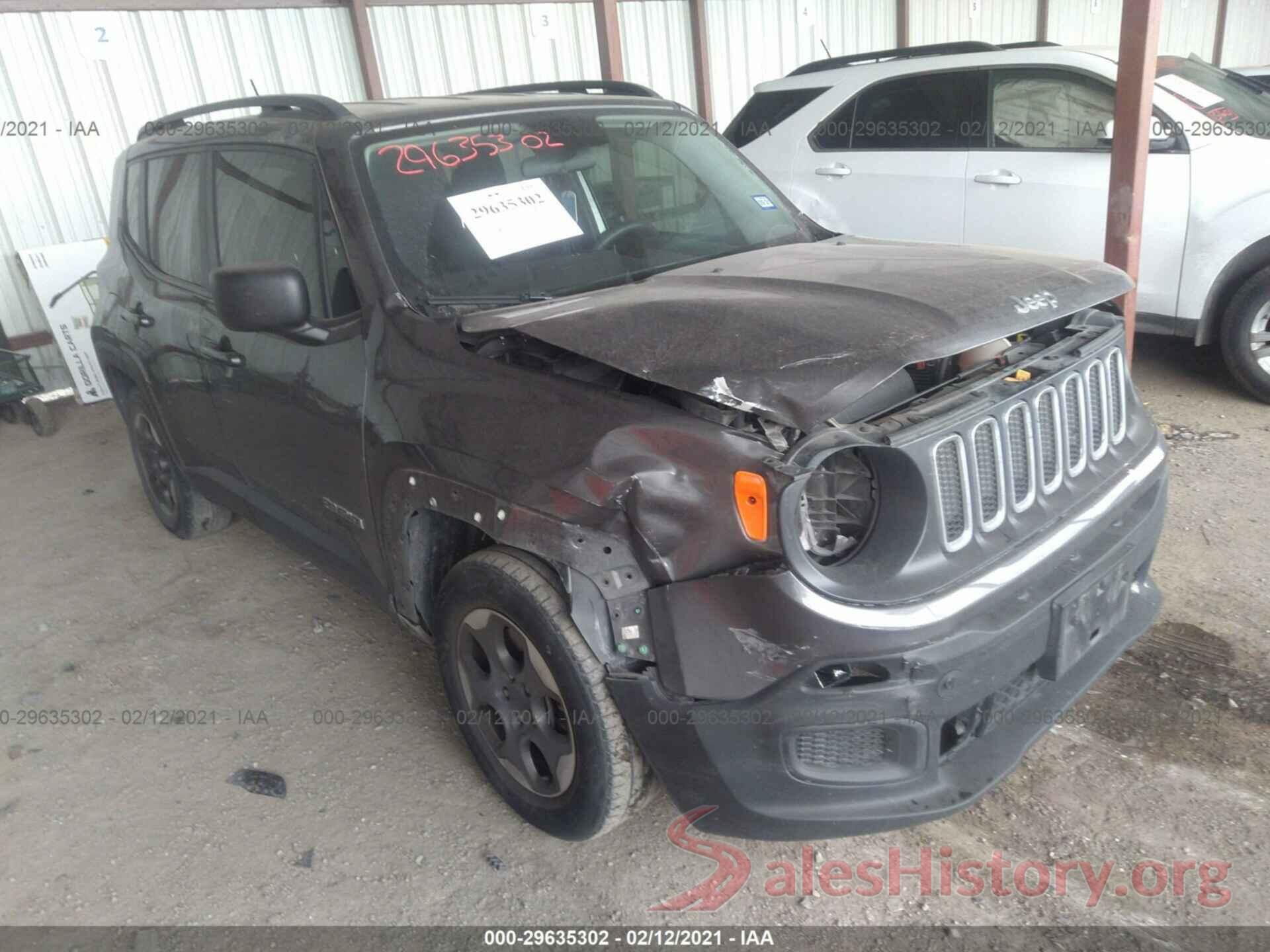 ZACCJAAB3HPF86182 2017 JEEP RENEGADE