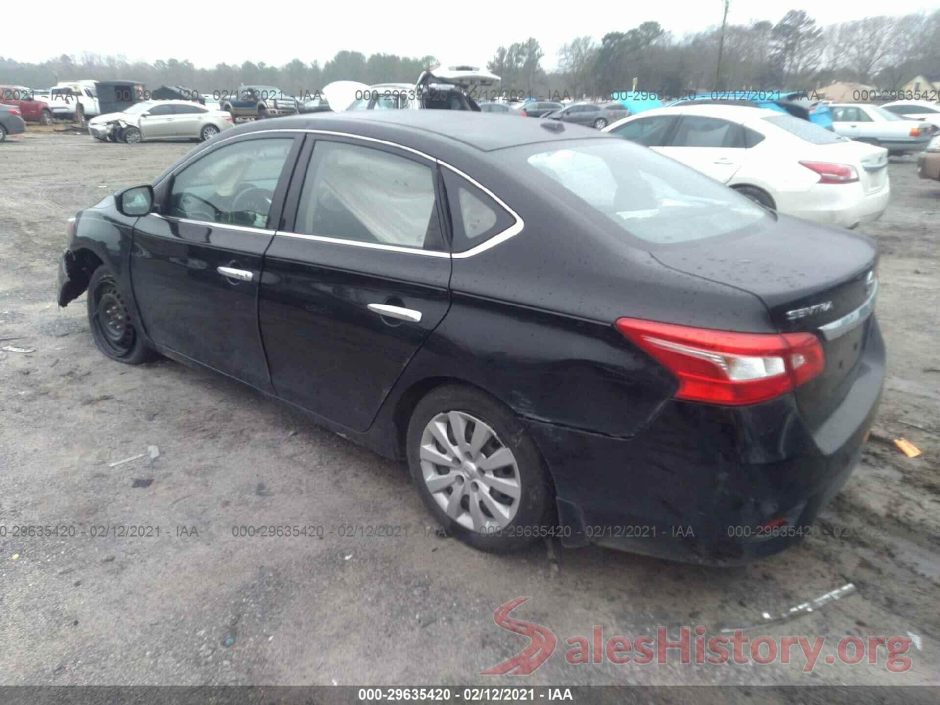 3N1AB7AP7GY258649 2016 NISSAN SENTRA