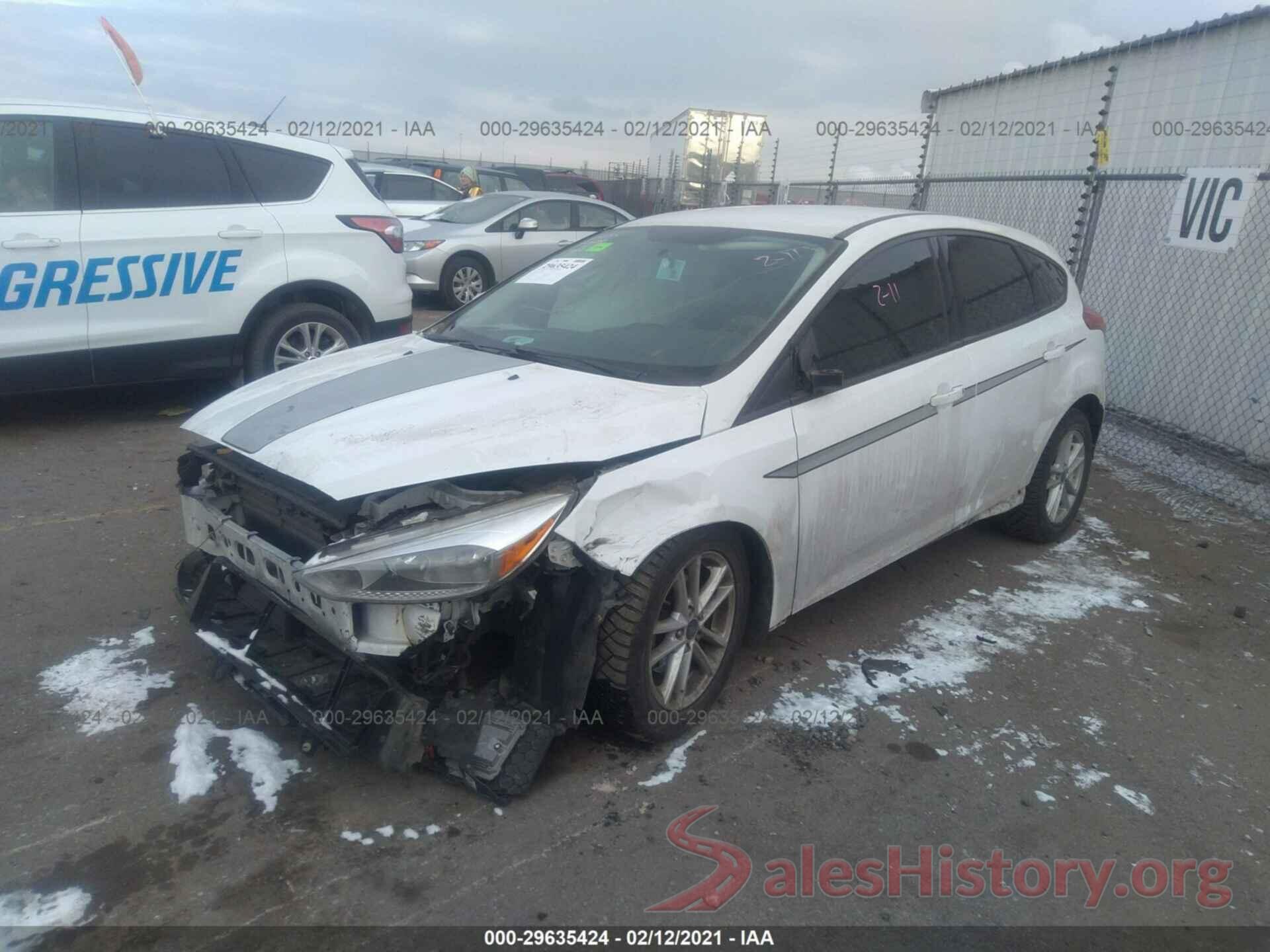 1FADP3K23GL283229 2016 FORD FOCUS